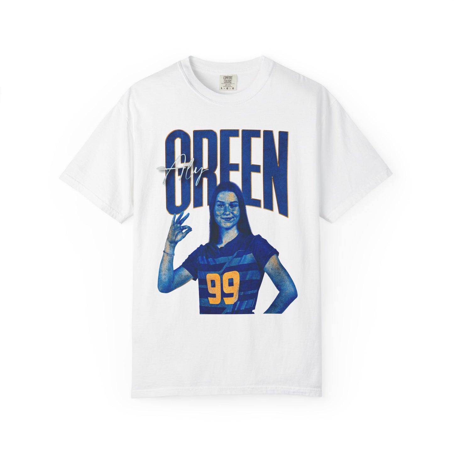 Aly Green Faded Glory Heavyweight tee