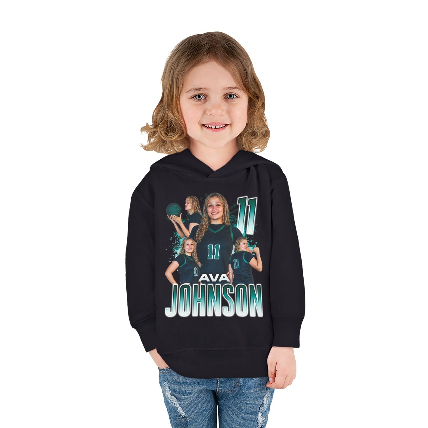 Ava Johnson Toddler Pullover Hoodie