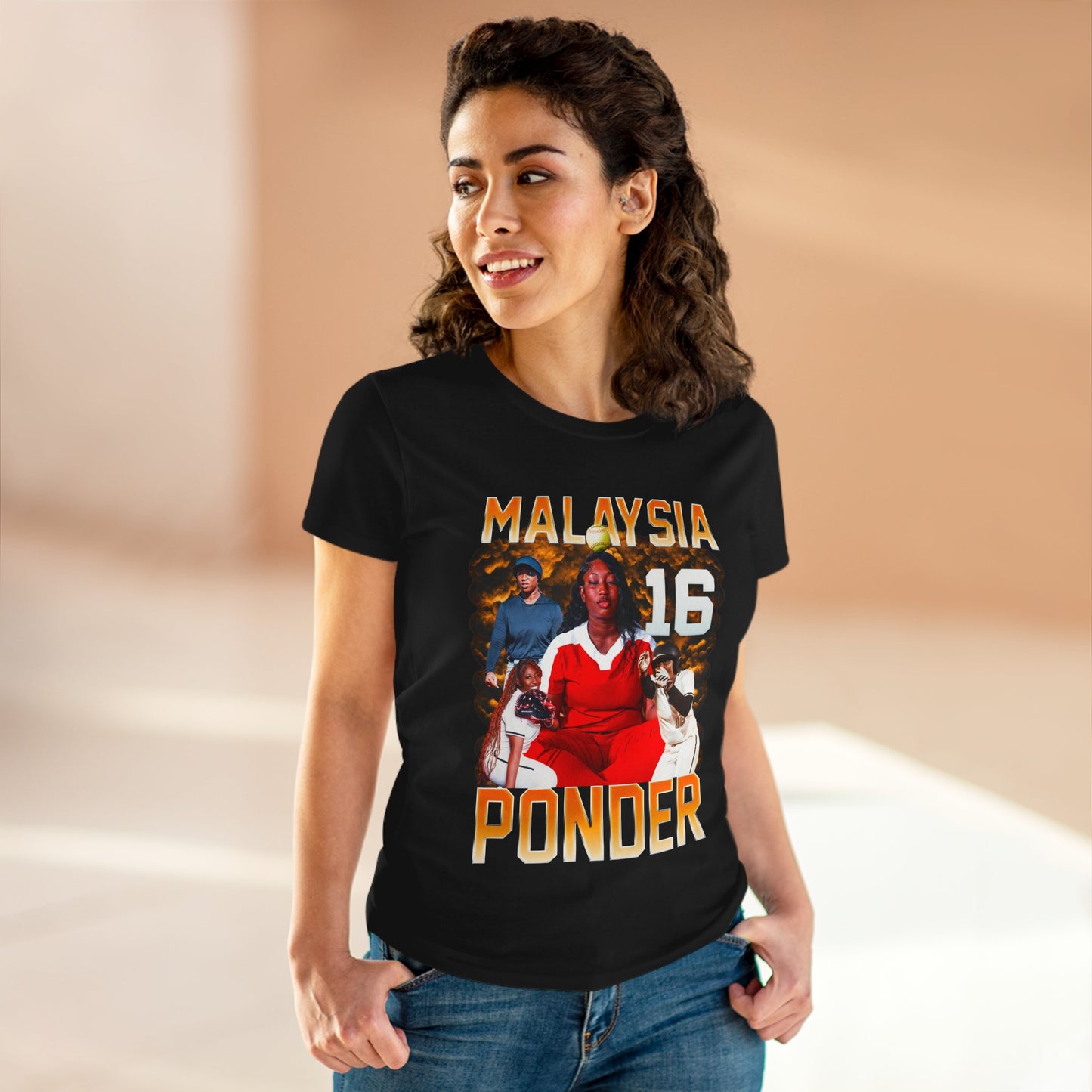 Malaysia Ponder Single Color Combo Women's Tee