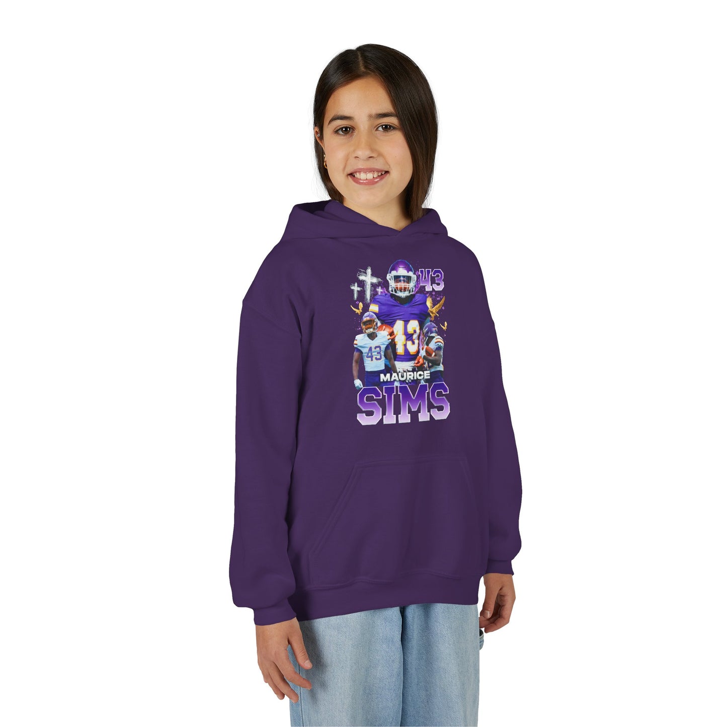 Maurice Sims Faith Based Kids Hoodie