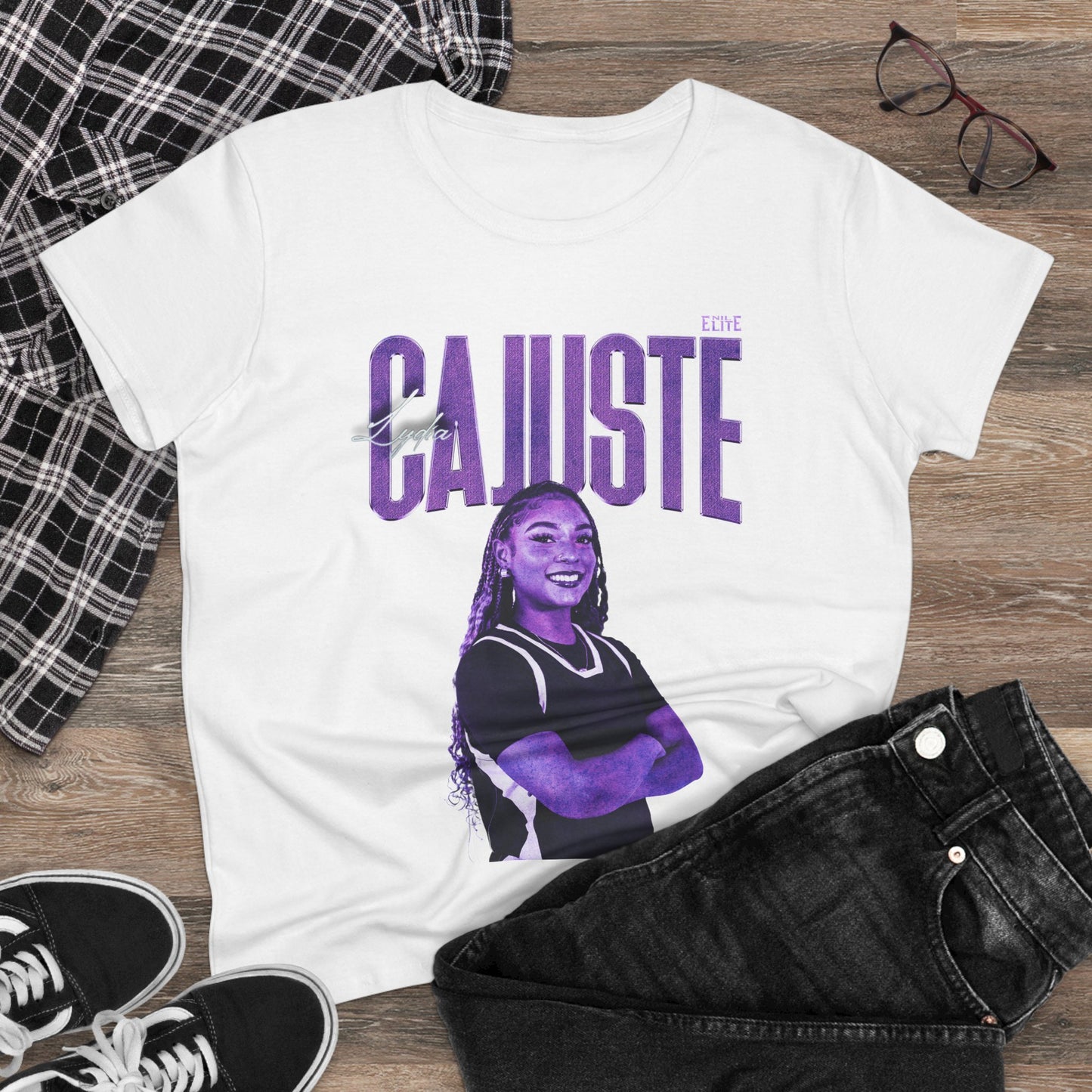 Lydia Cajuste Faded Glory Women's Tee