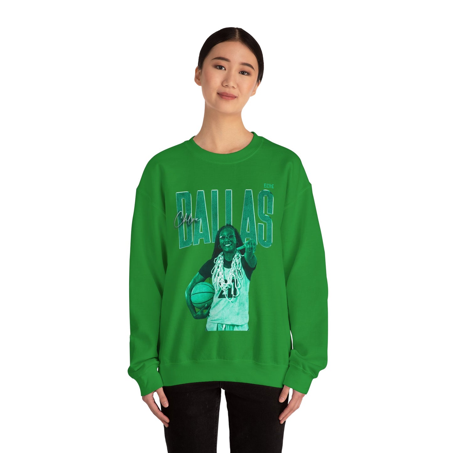Chloe Dallas Faded Glory Crewneck Sweatshirt