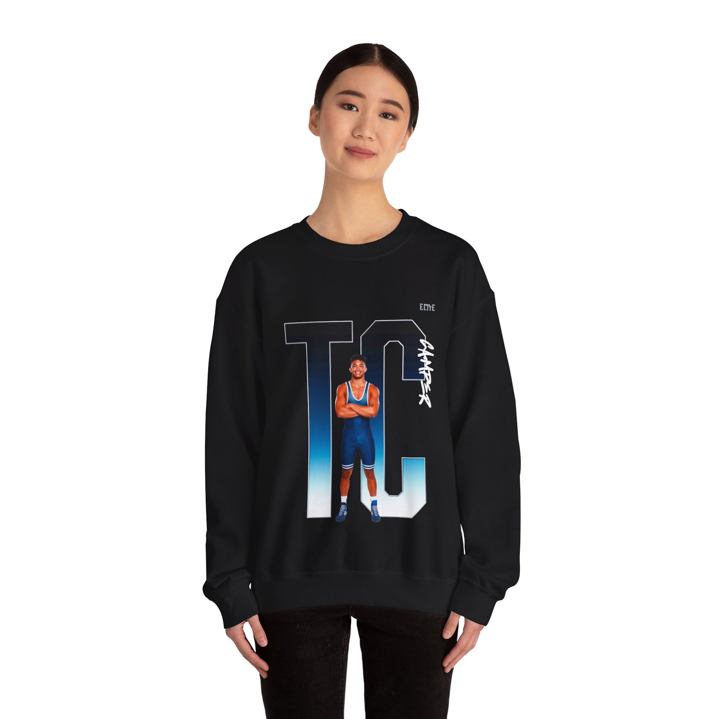 Tavian Camper Player Icon Crewneck Sweatshirt