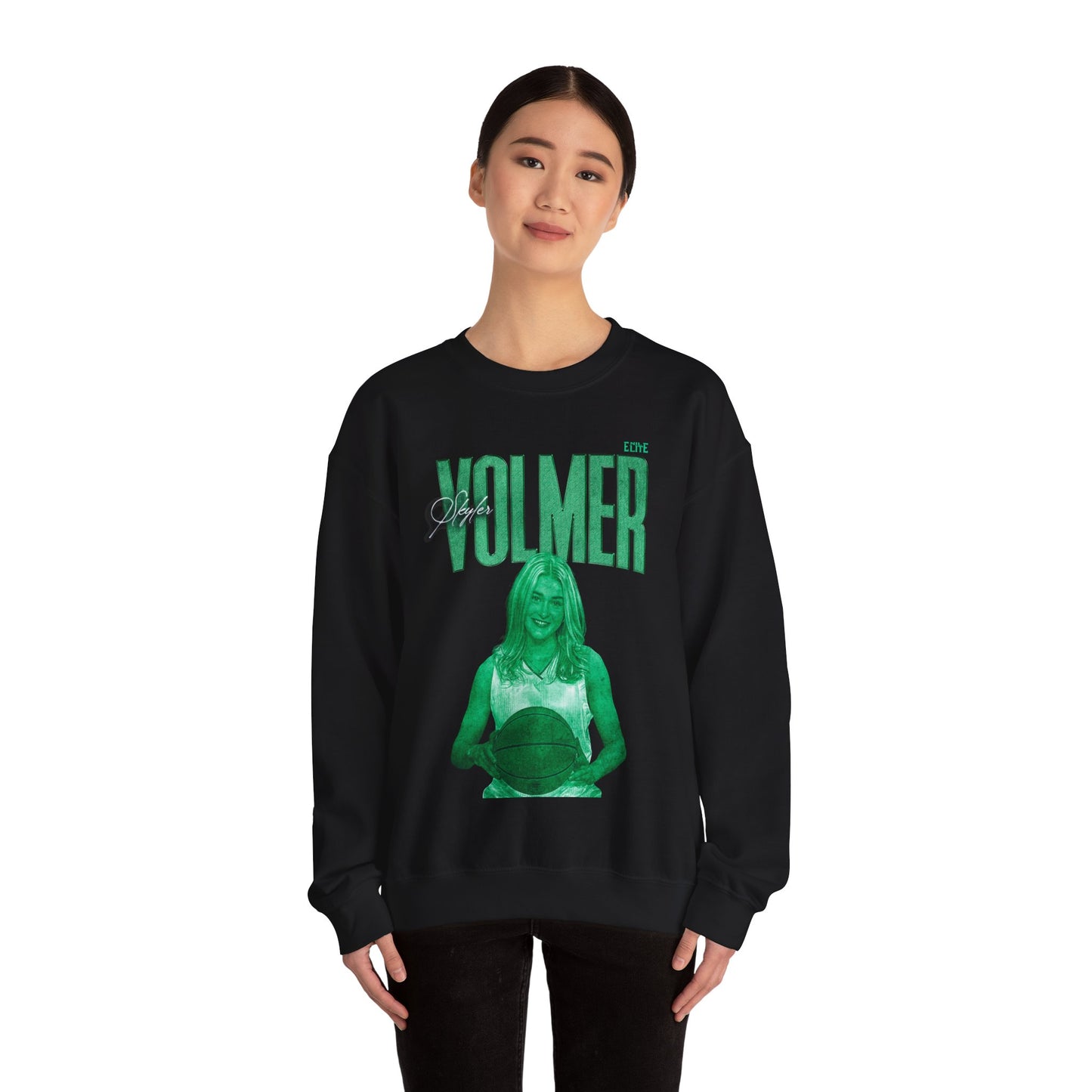 Skyler Volmer Faded Glory Crewneck Sweatshirt