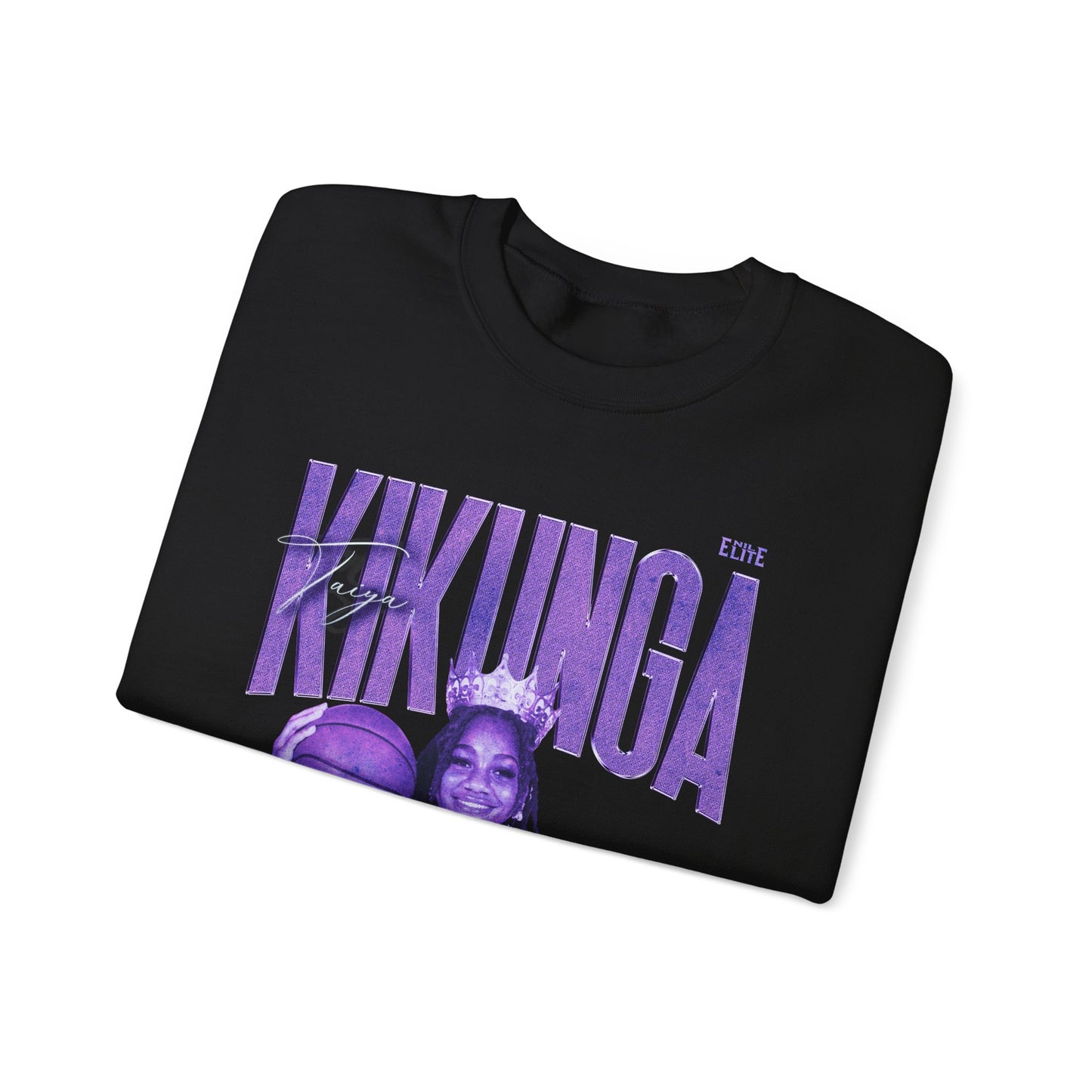 Taiya Kikunga Faded Glory Crewneck Sweatshirt