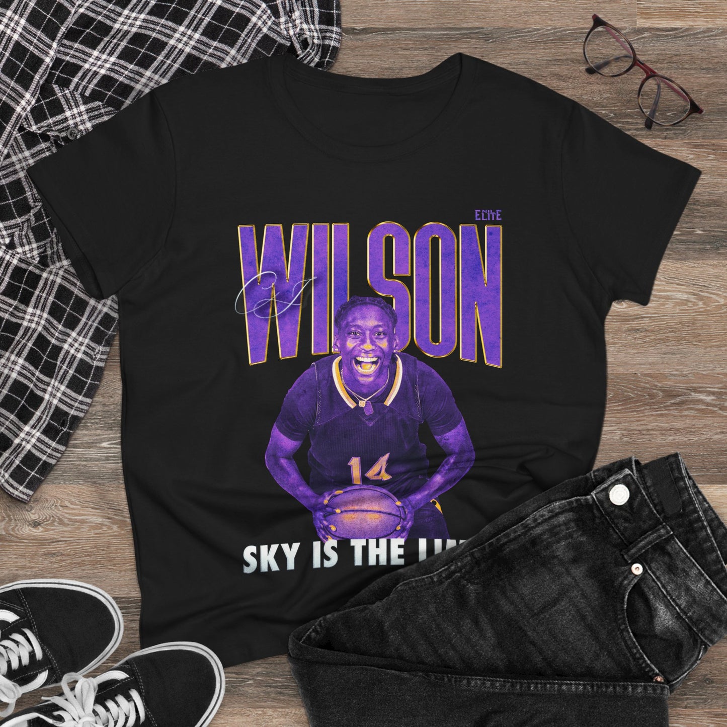 CJ Wilson Faded Glory Women's Tee