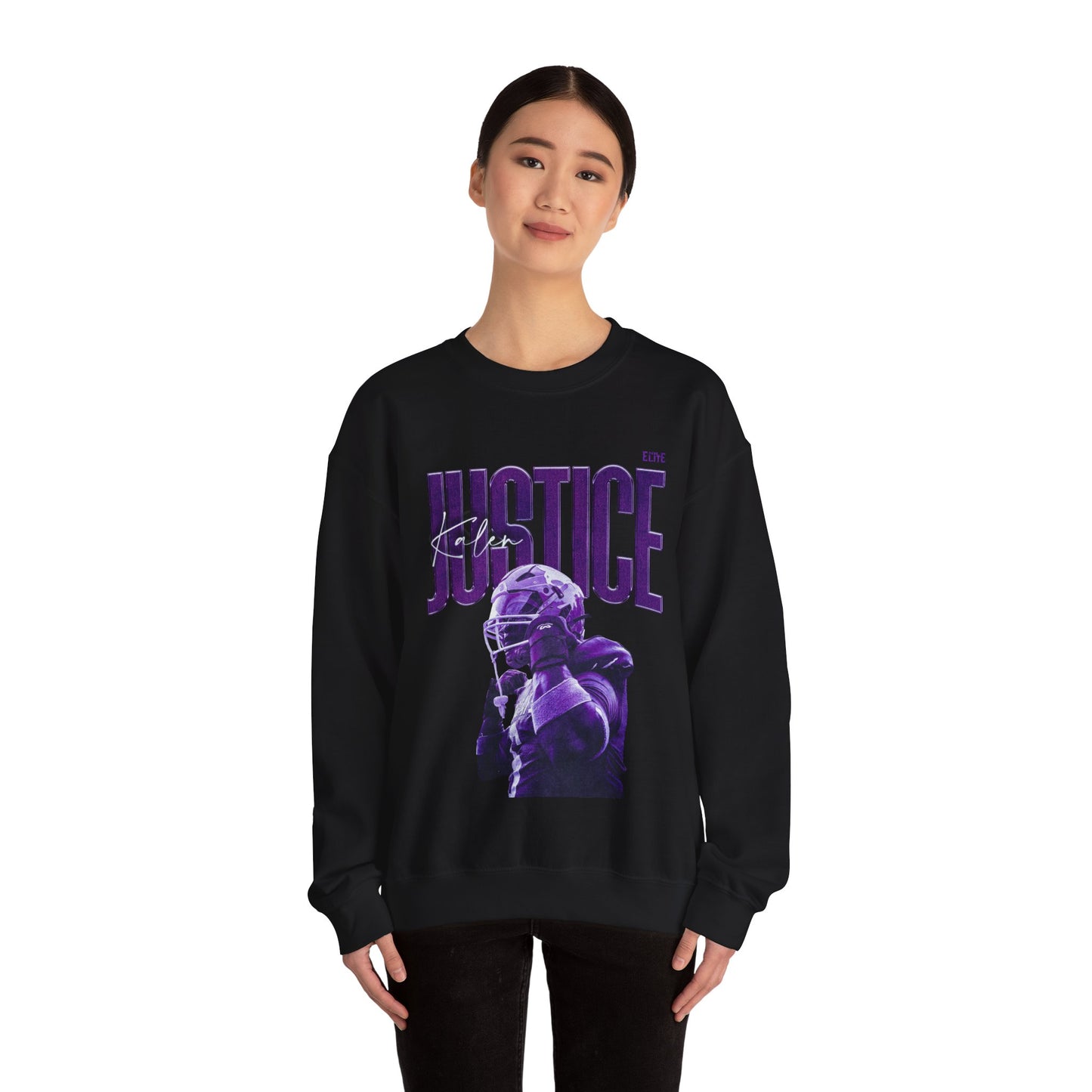 Kalen Justice Faded Glory Crewneck Sweatshirt