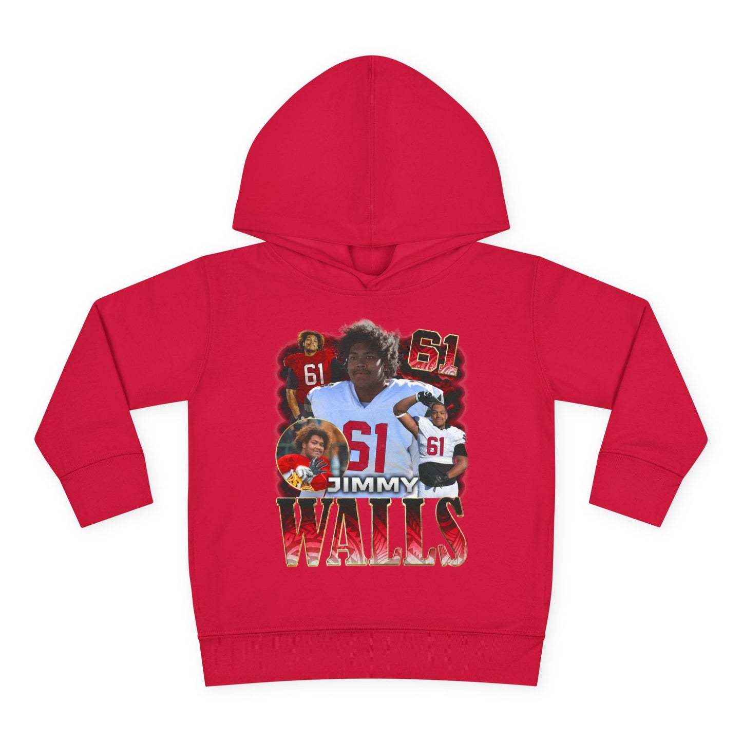 Jimmy Walls Toddler Pullover Hoodie