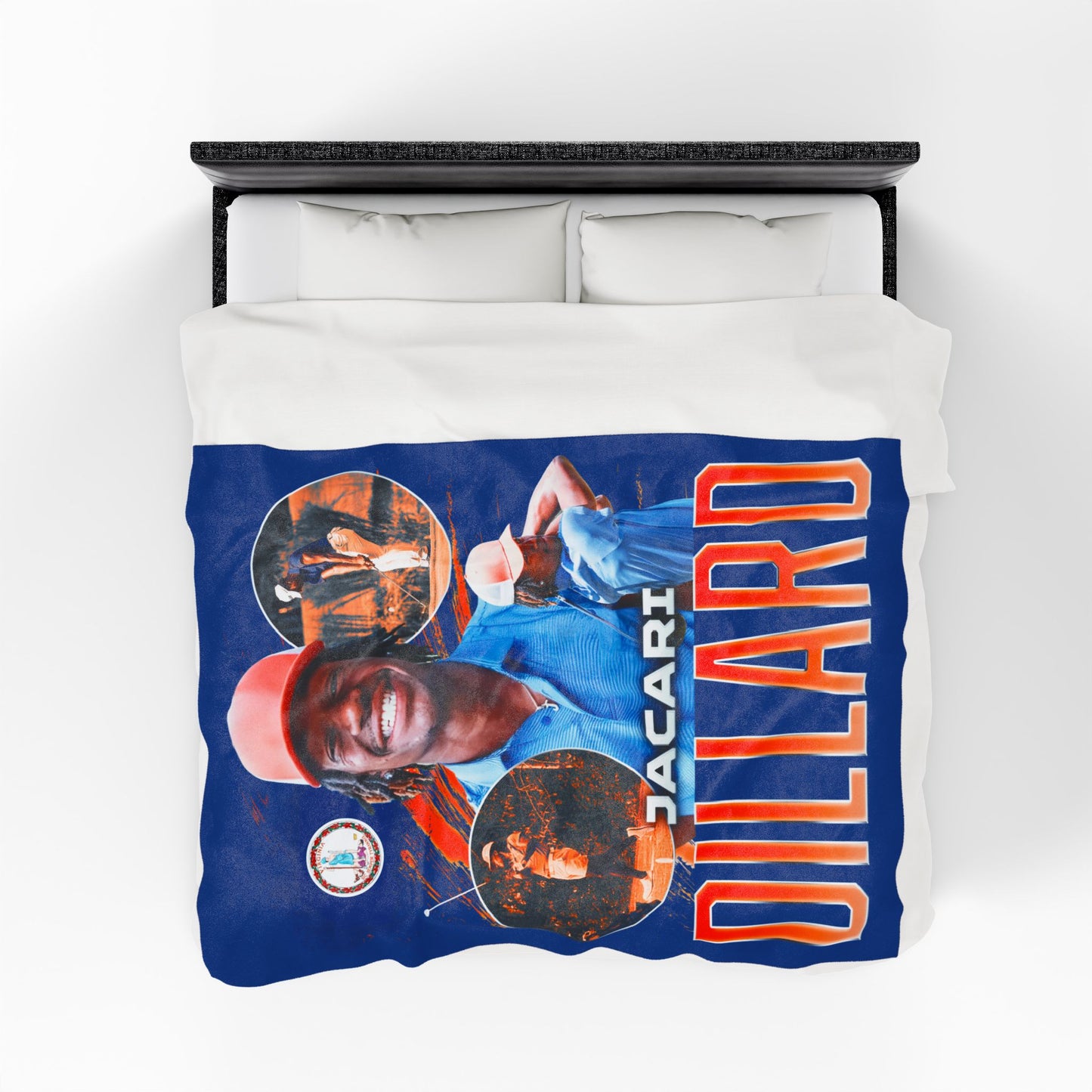 Jacari Dillard Heritage Pride 60"-80" Plush Blanket