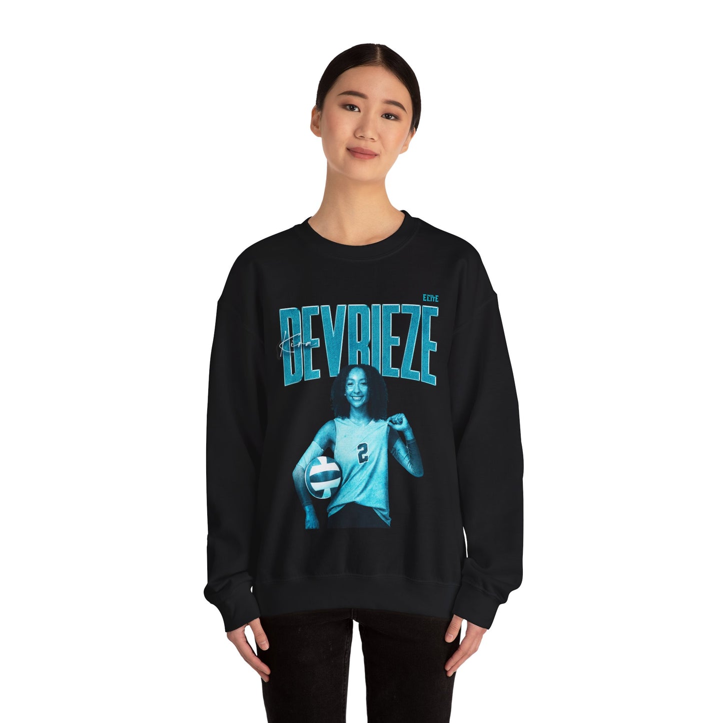 Kira Devrieze Faded Glory Crewneck Sweatshirt