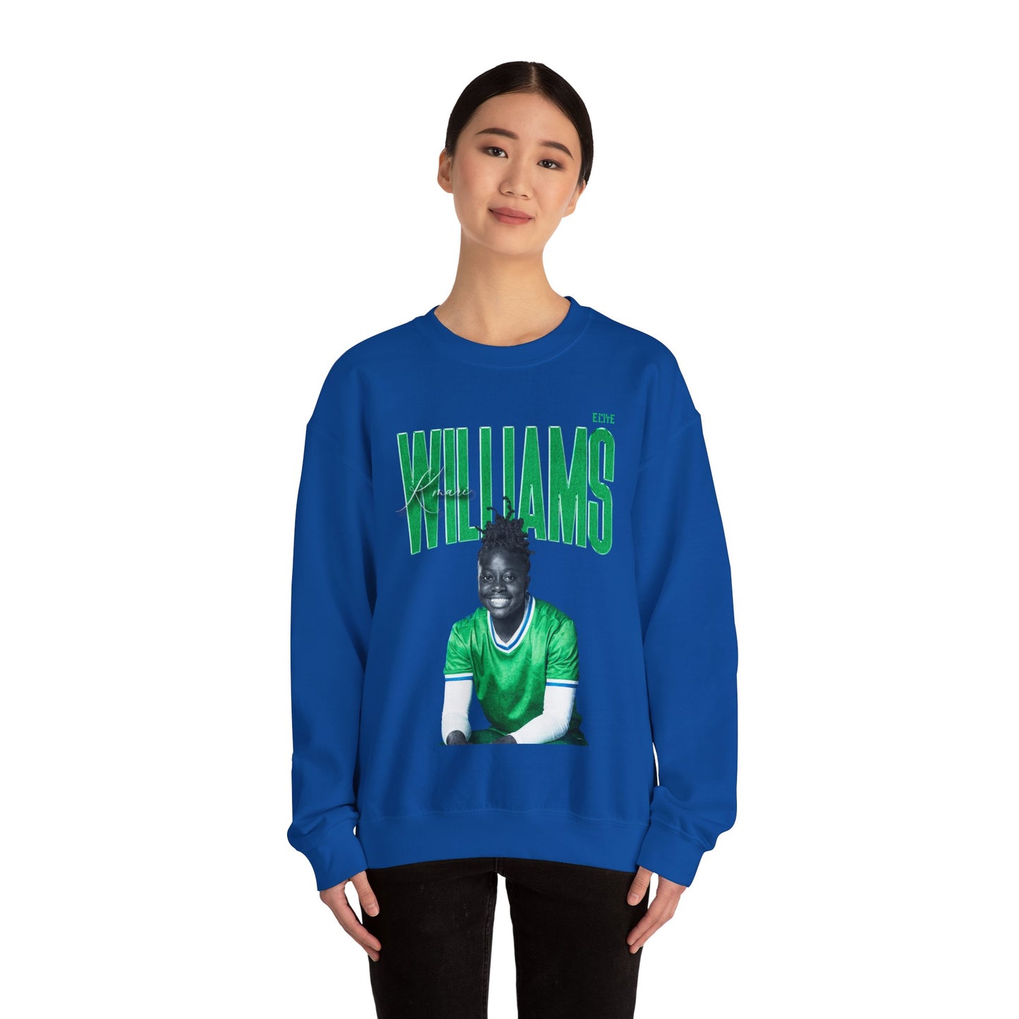 K'Mari Williams Athlete Glory Crewneck Sweatshirt