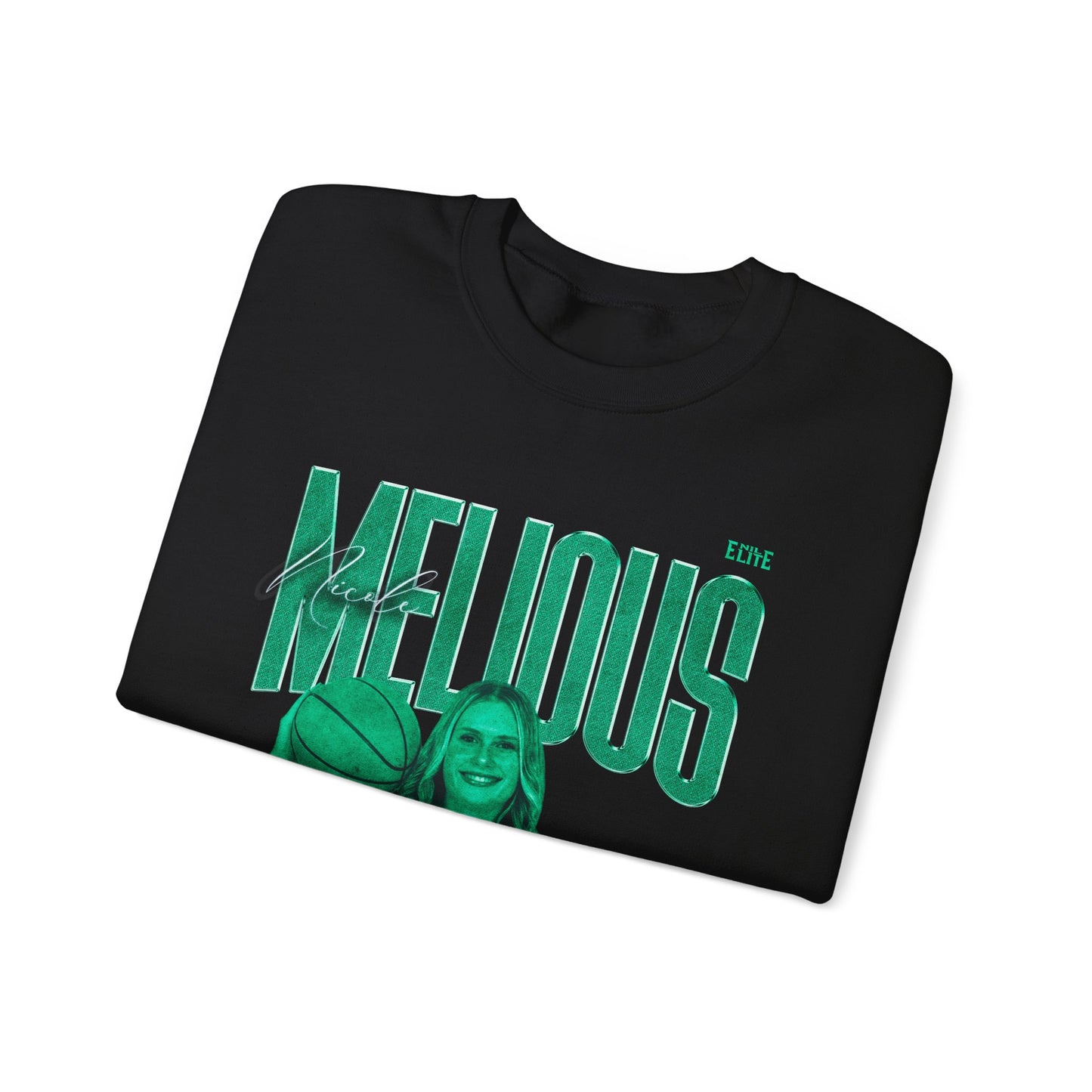 Nicole Melious Faded Glory Crewneck Sweatshirt