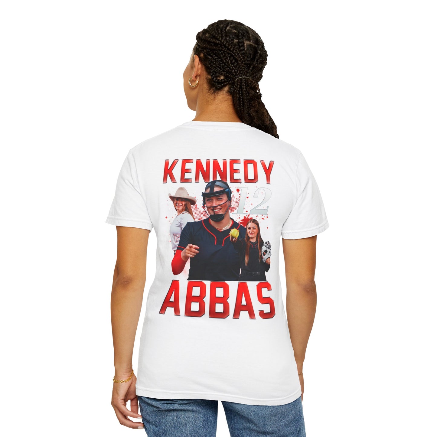 Kennedy Abbas Logo Front & Back Premium Tee