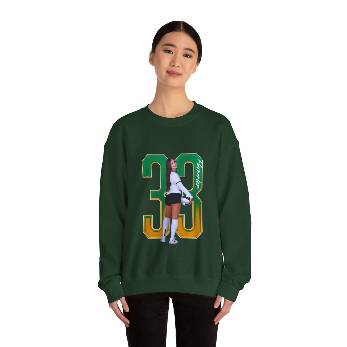 Jules Hernandez Player Icon Number Crewneck Sweatshirt