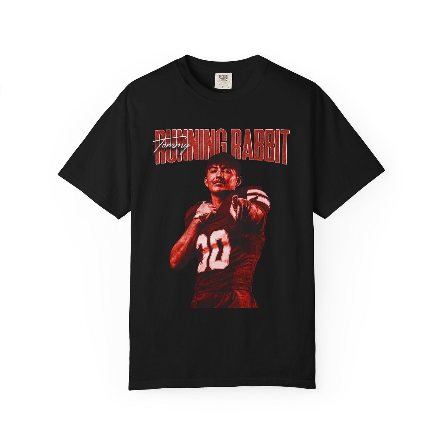 Tommy Running Rabbit Faded Glory Heavyweight tee