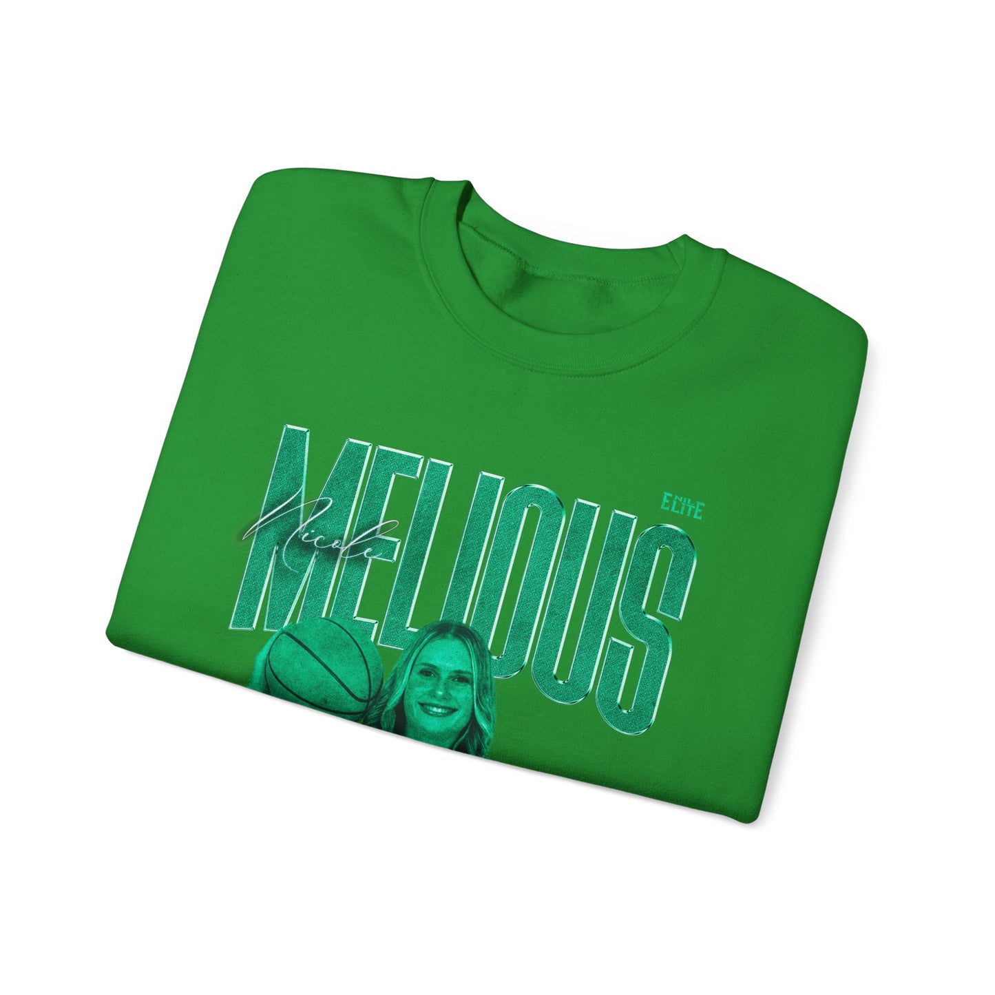 Nicole Melious Faded Glory Crewneck Sweatshirt