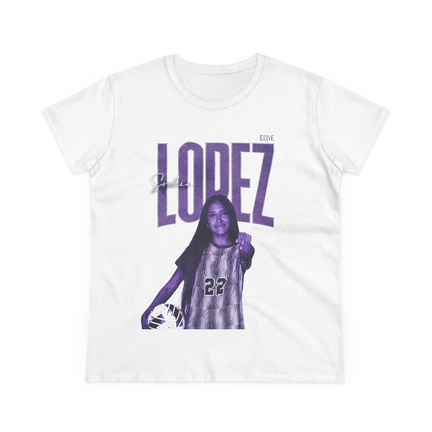 Sophia Lopez Faded Glory Women's Tee