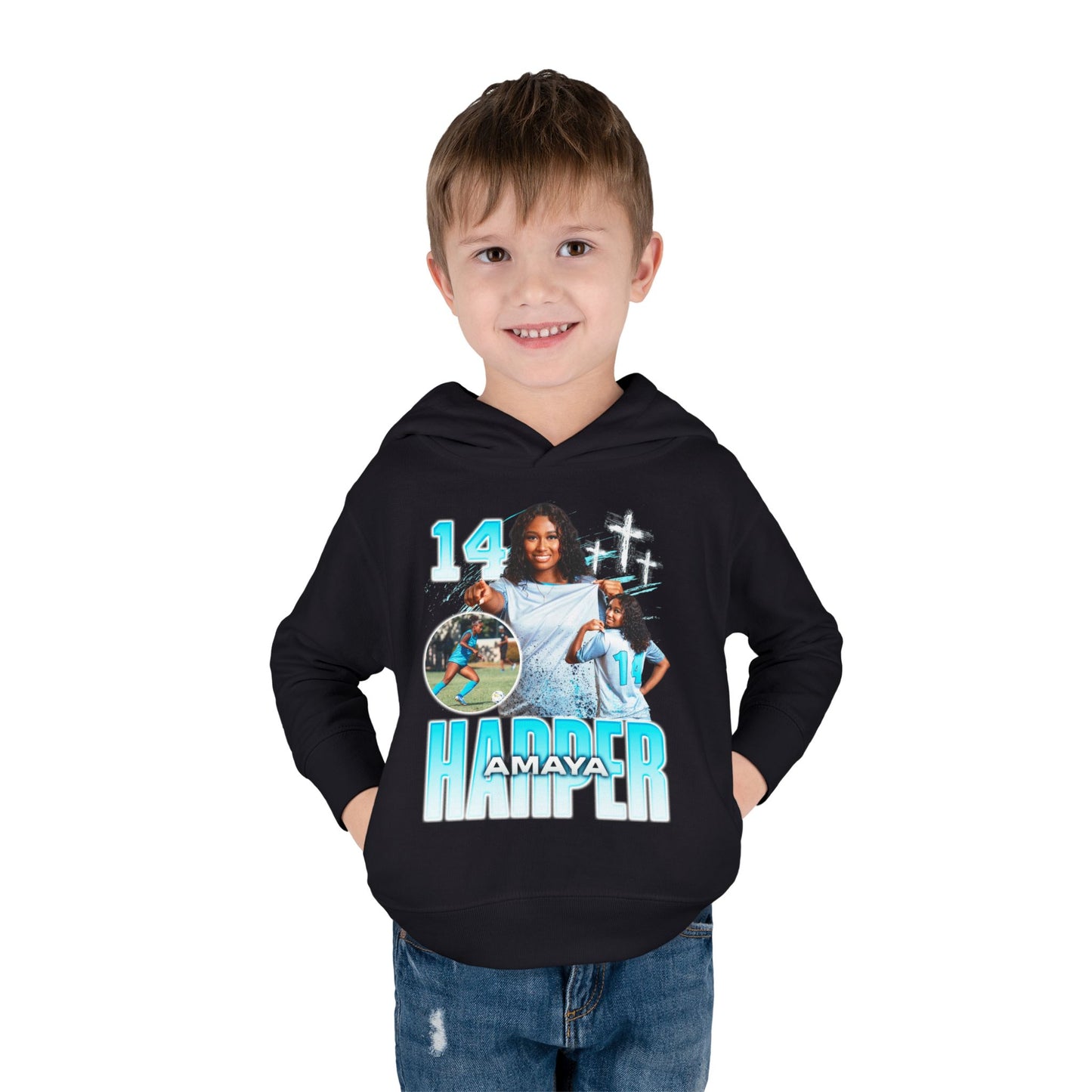 Amaya Harper Toddler Pullover Hoodie