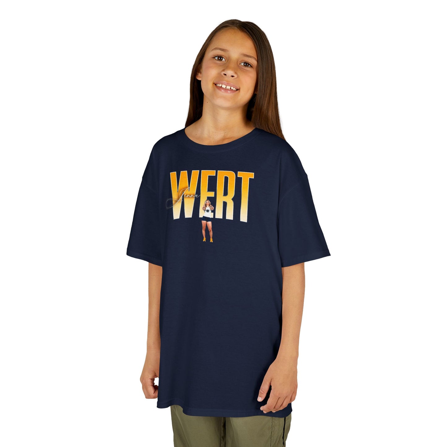 Jenna Wert Big Last Name Kids Tee