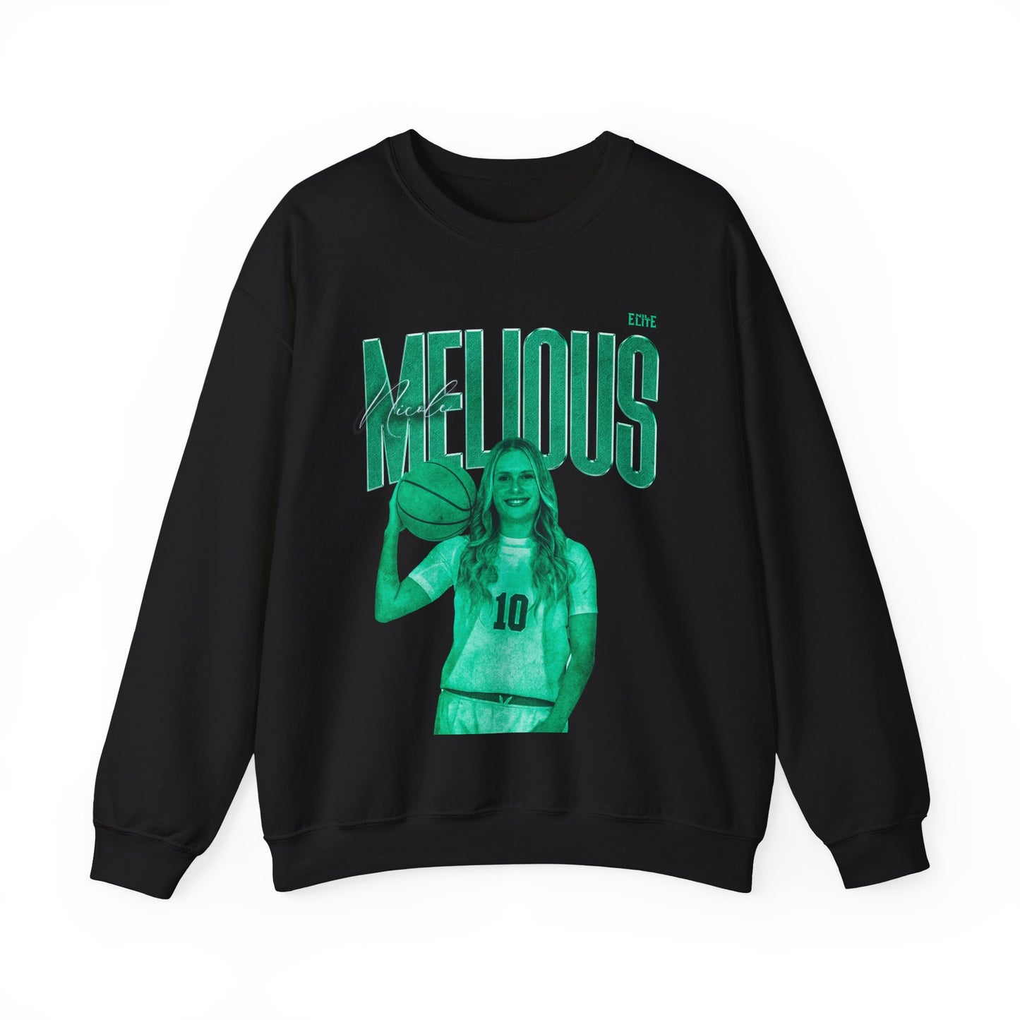 Nicole Melious Faded Glory Crewneck Sweatshirt