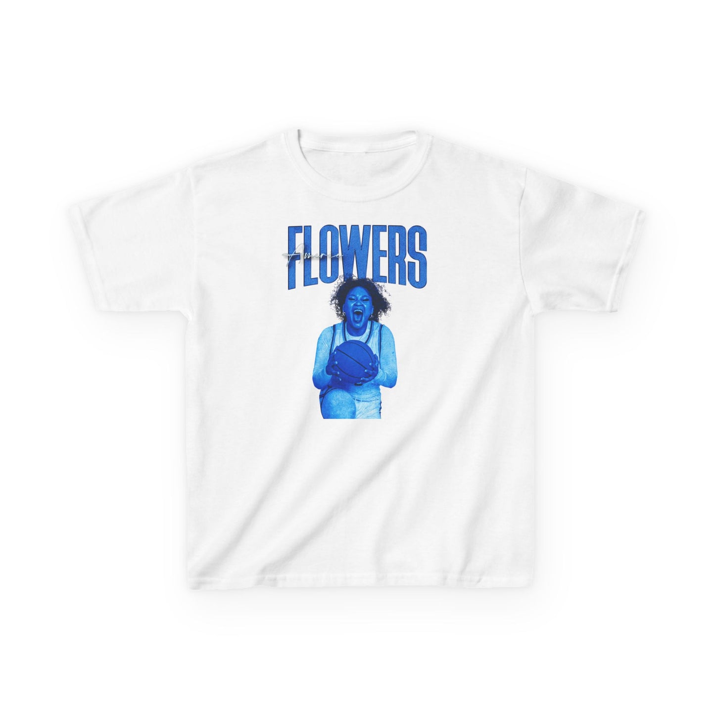 Amerie Flowers Faded Glory Kids Tee