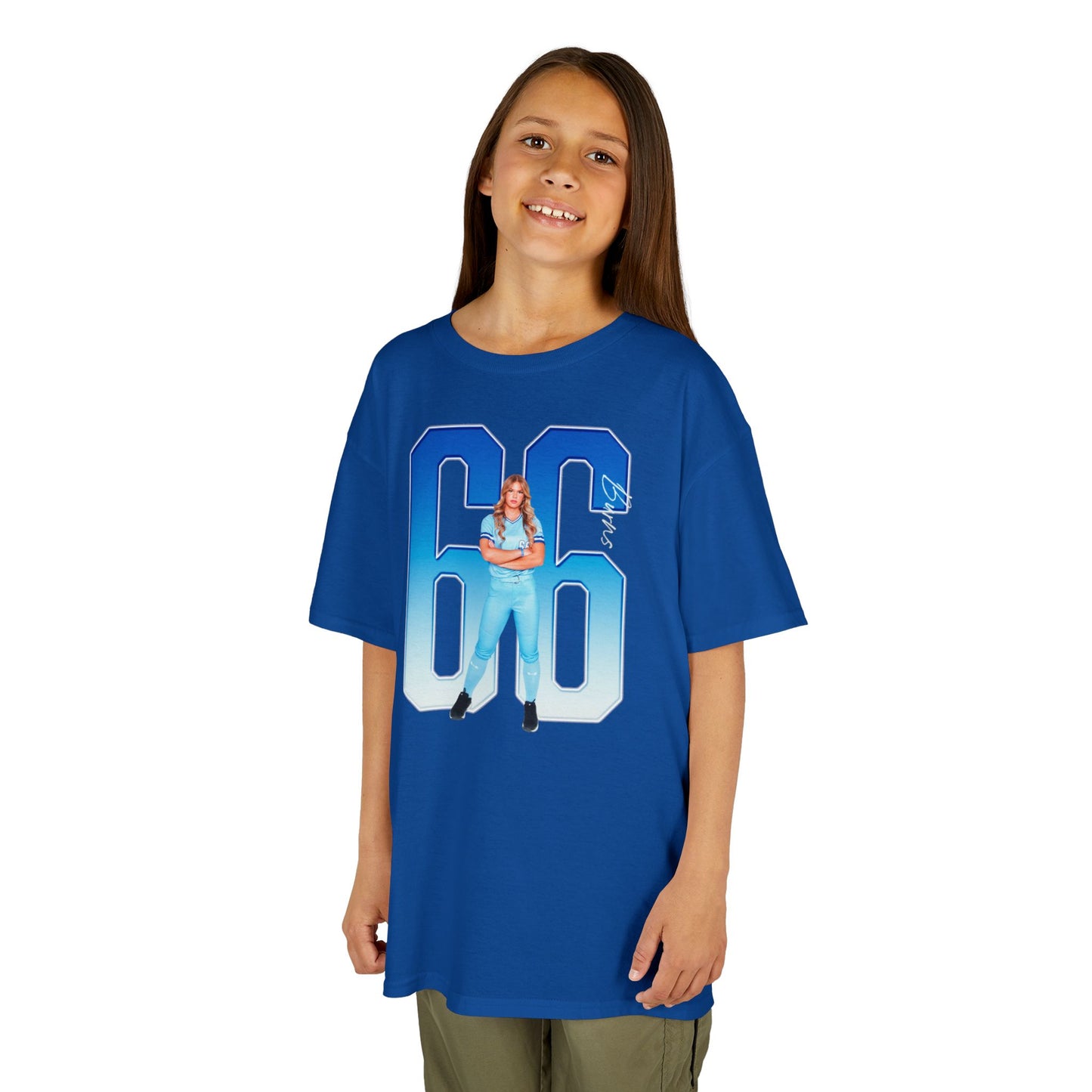 Addie Burns Player Icon Number Kids Tee