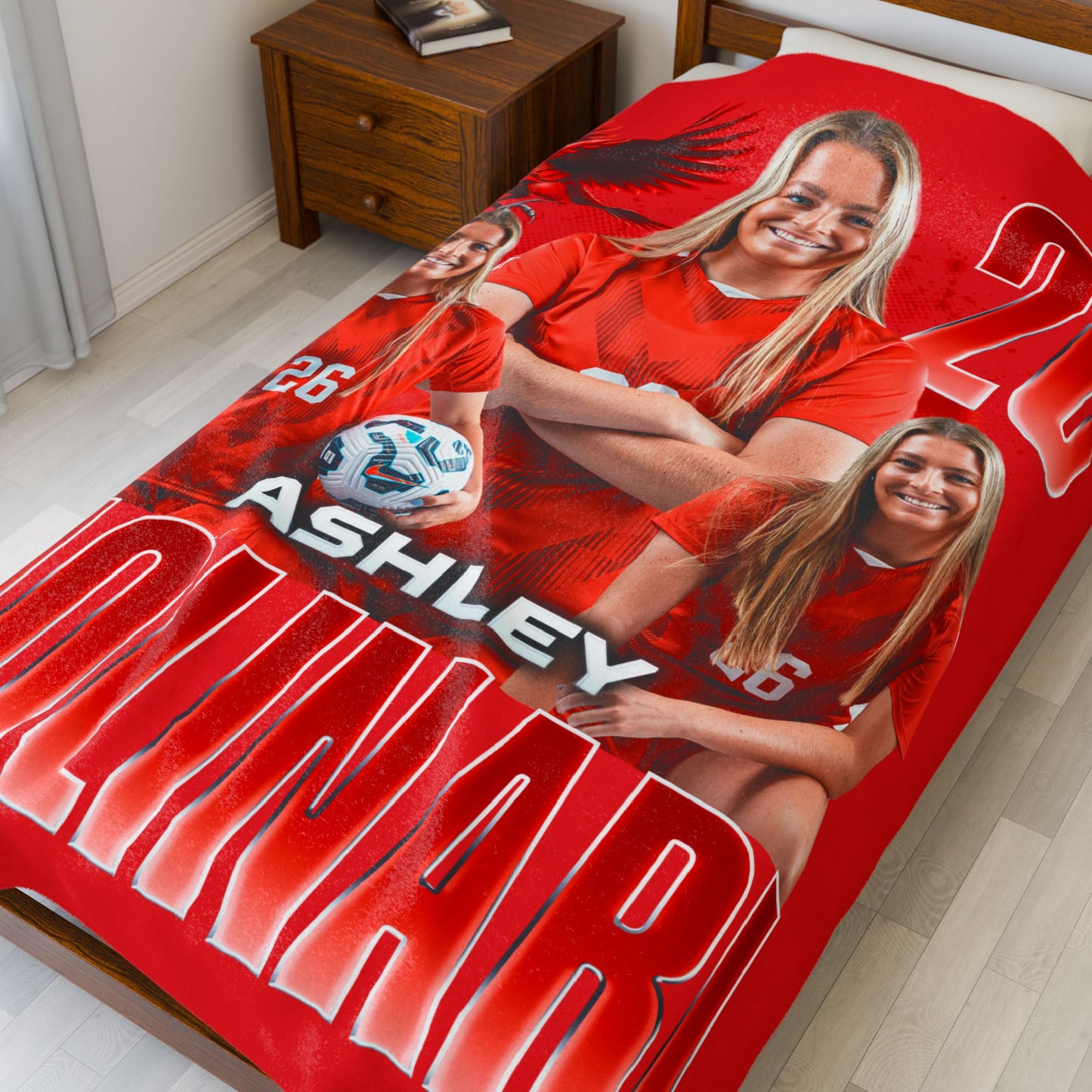 Ashley Molinari 60"-80" Plush Blanket