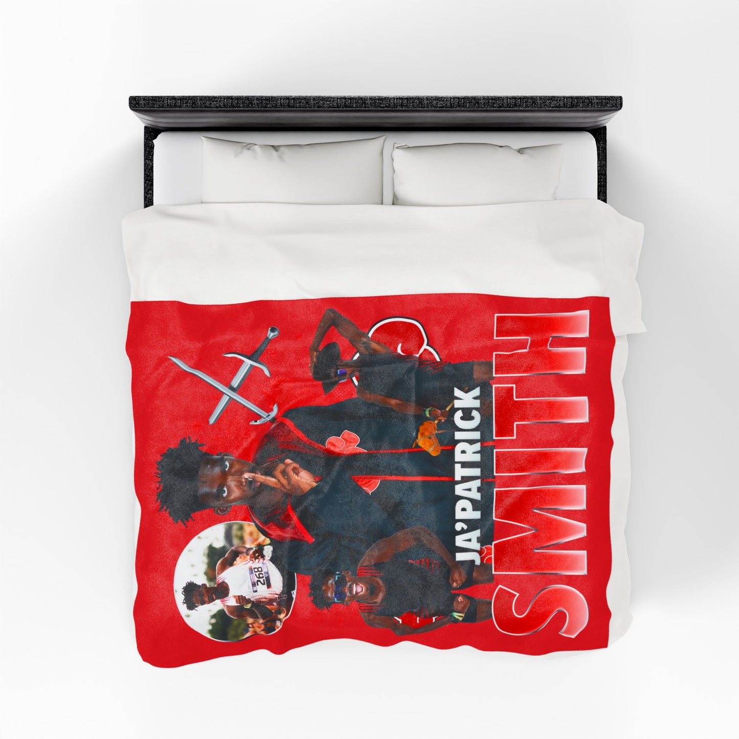 Ja'Patrick Smith Team Mascot 60"-80" Plush Blanket