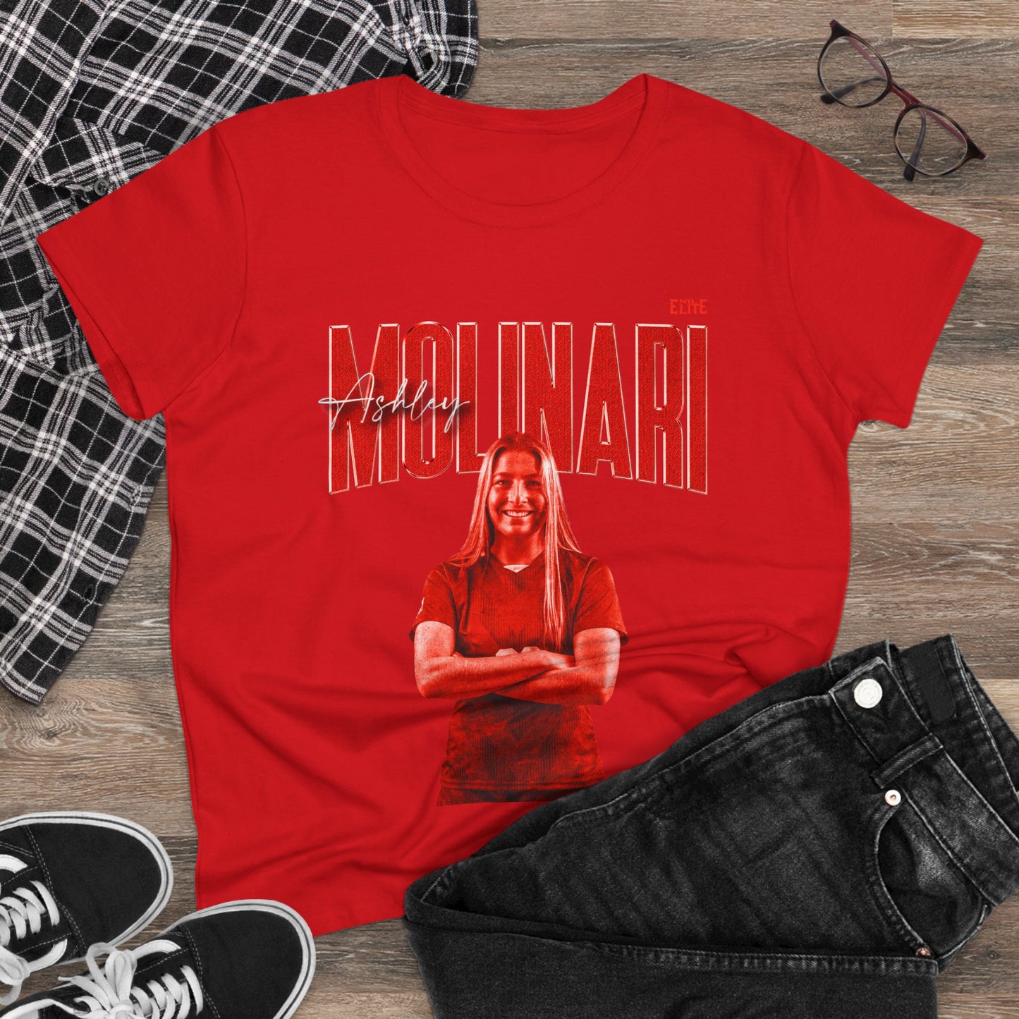 Ashley Molinari Faded Glory Women's Tee