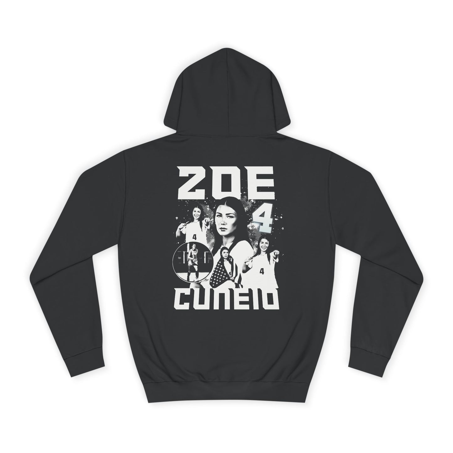 Zoe Cuneio Premium Vintage Blackout Hoodie