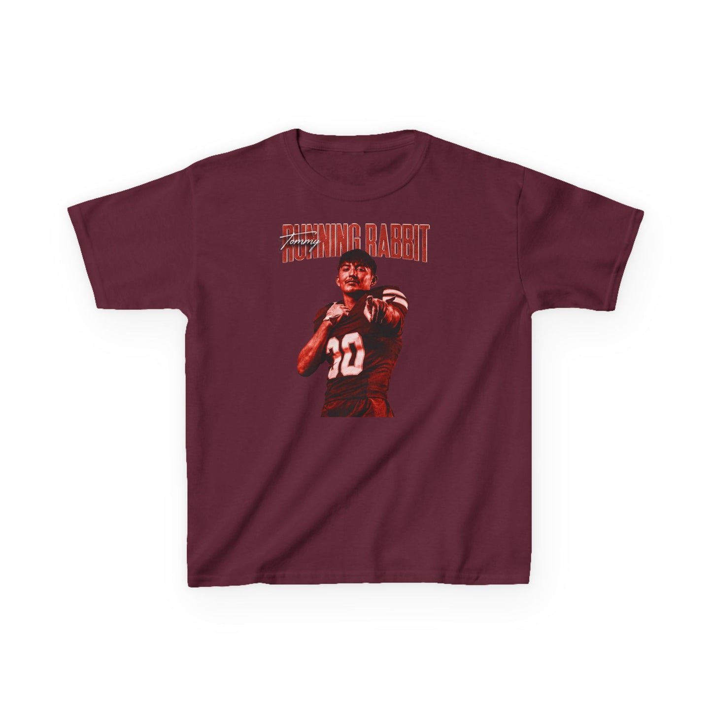 Tommy Running Rabbit Faded Glory Kids Tee