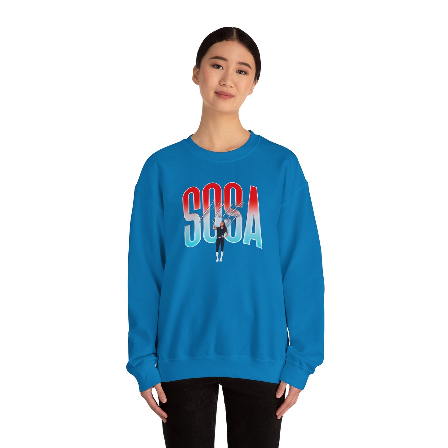 Nelly Sosa Big Last Name Crewneck Sweatshirt