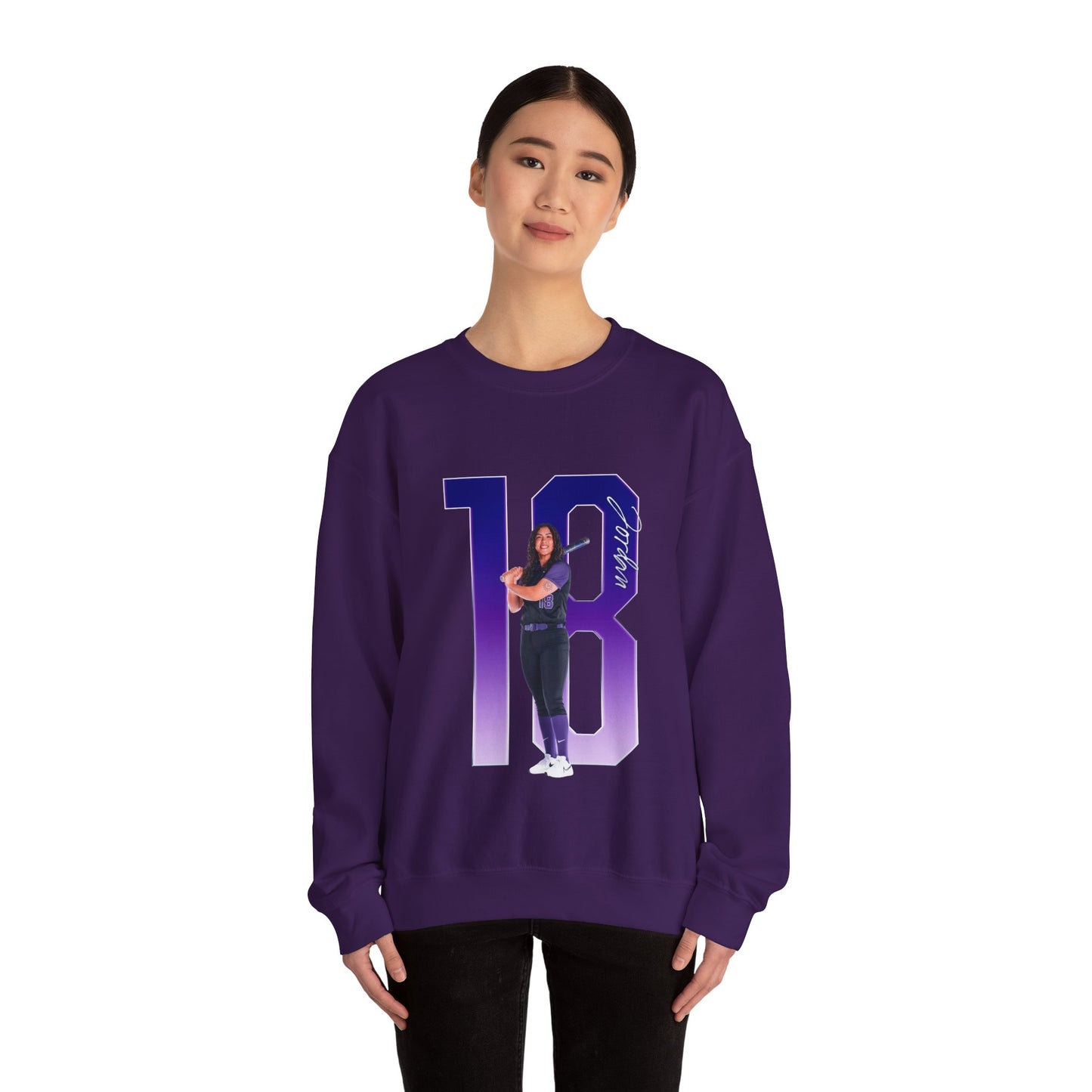 Marissa Jordan Player Icon Number Crewneck Sweatshirt