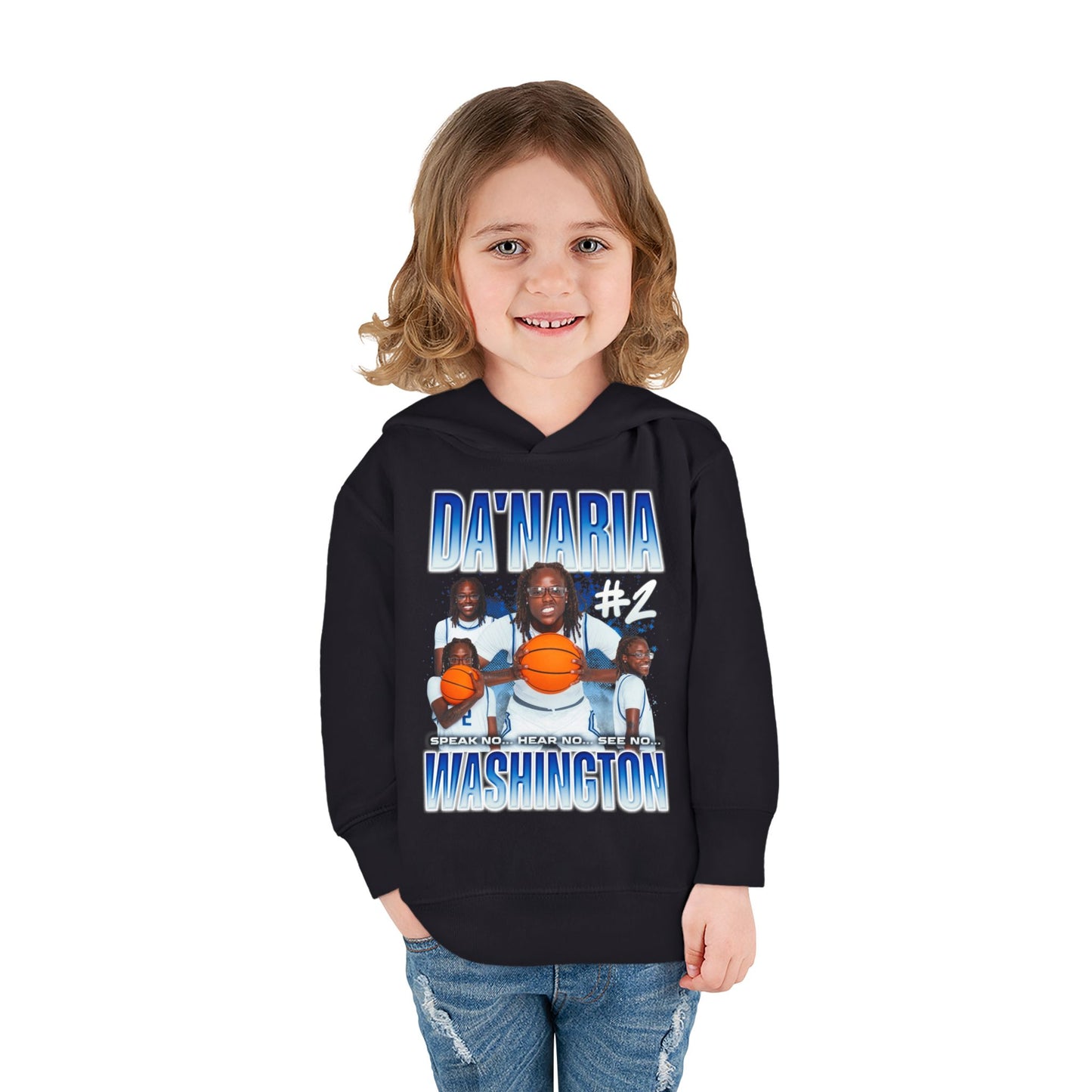 Da'Naria Washington Toddler Pullover Hoodie