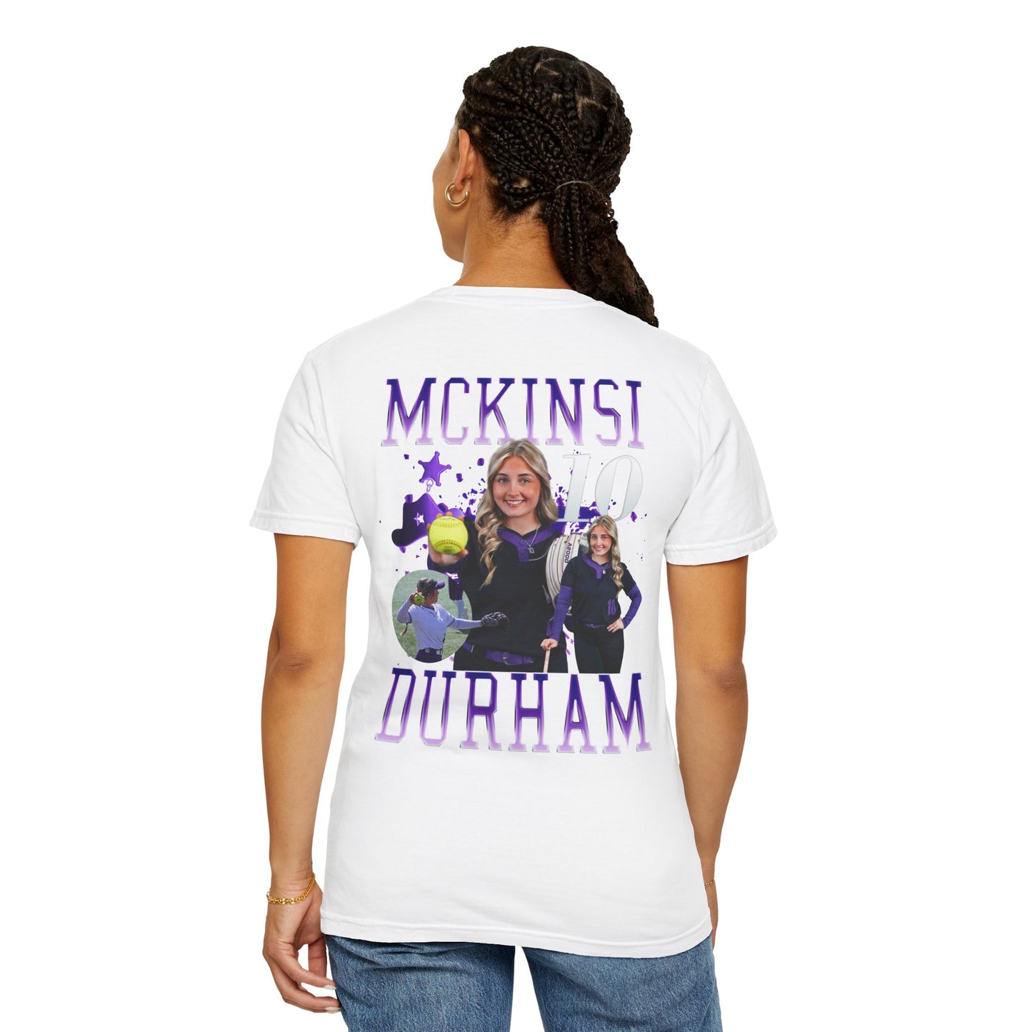 Mckinsi Durham Logo Front & Back Premium Tee