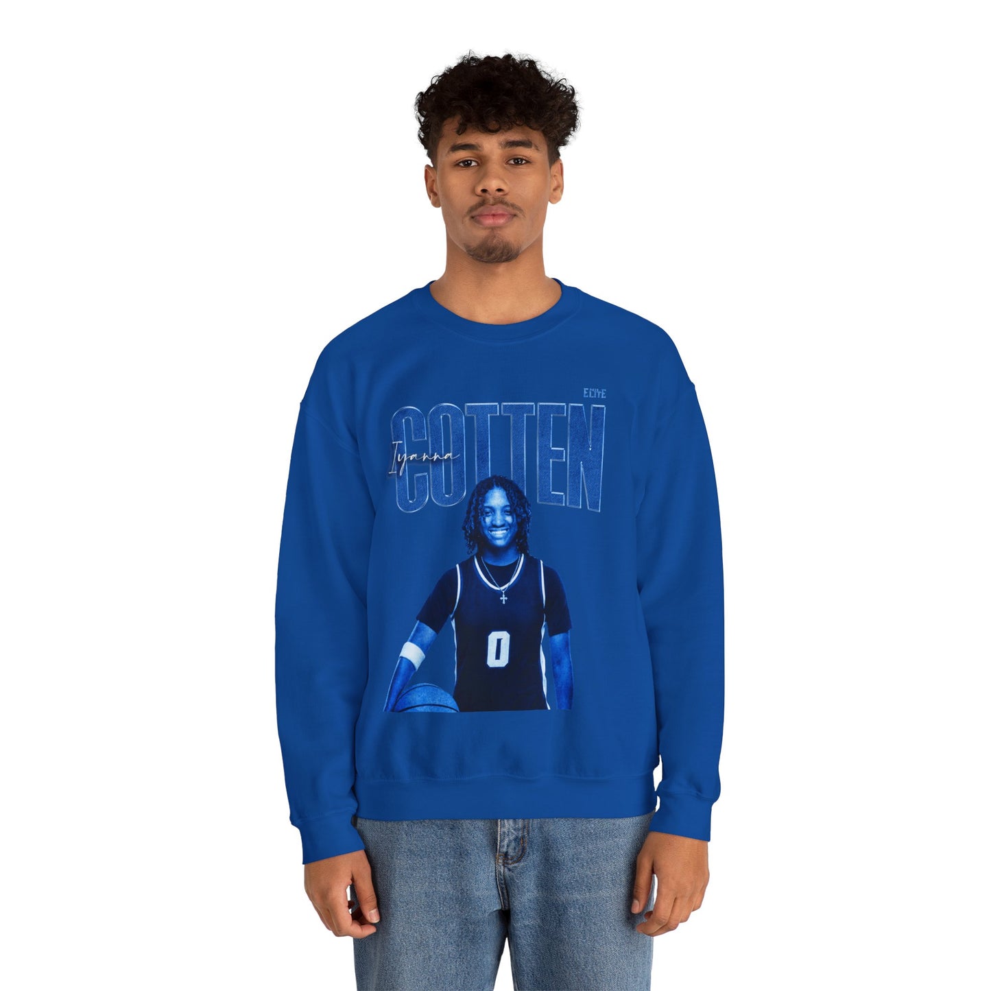 Iyanna Cotten Faded Glory Crewneck Sweatshirt