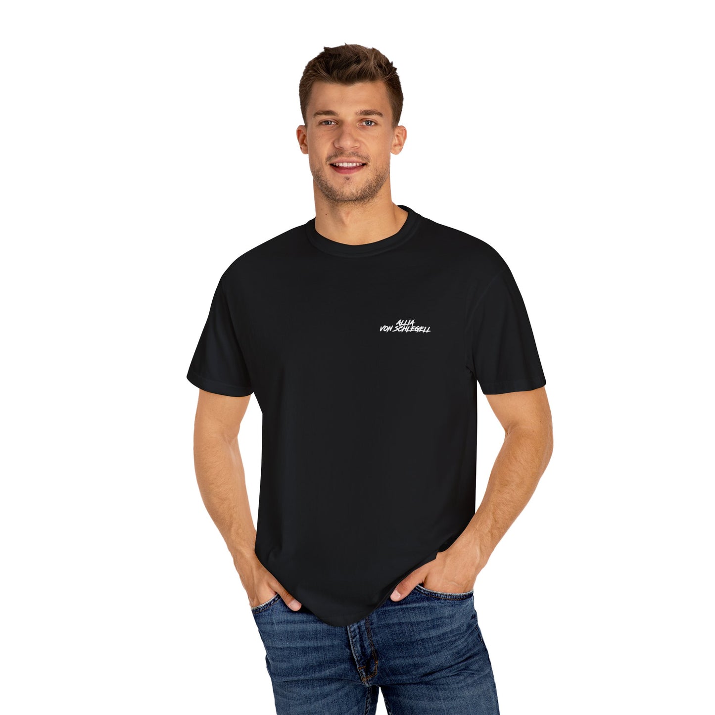 Allia Von Schlegell Vintage Blackout Premium Tee
