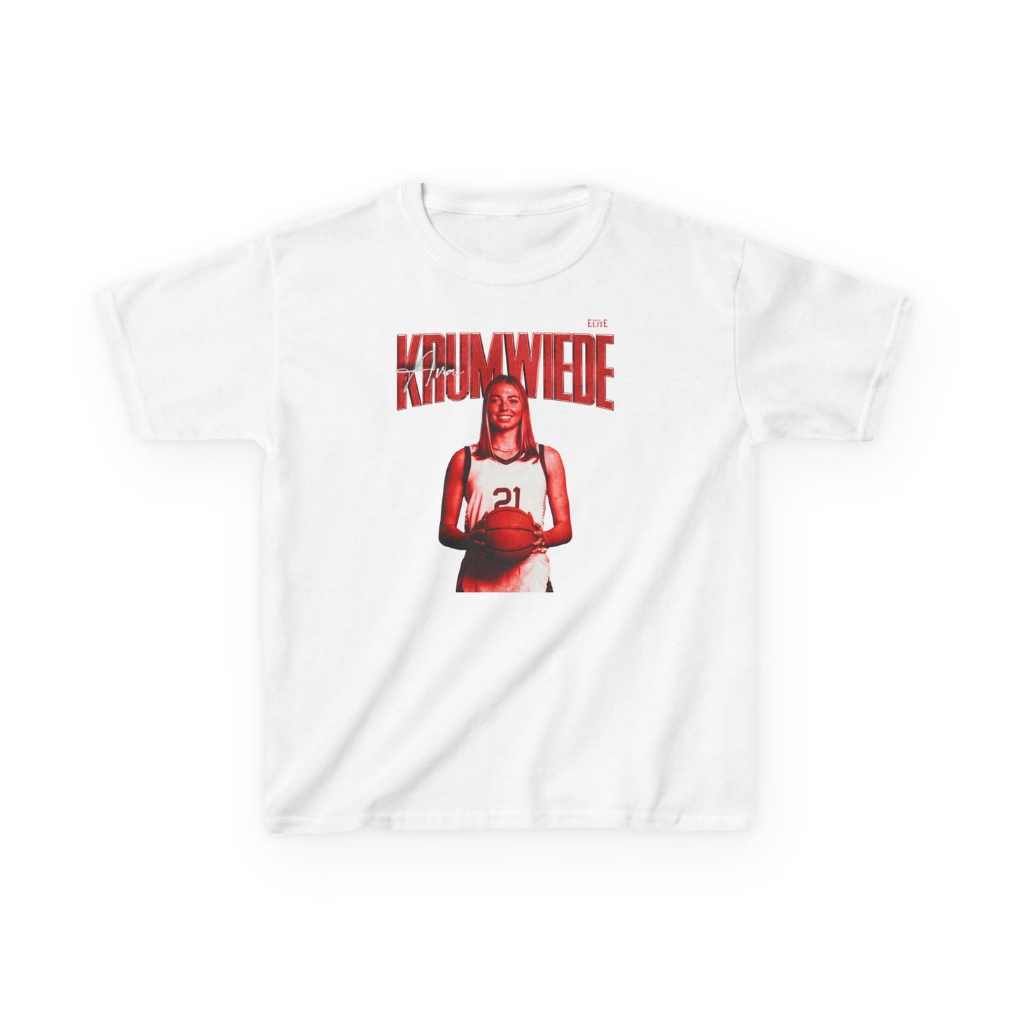 Ava Krumwiede Faded Glory Kids Tee