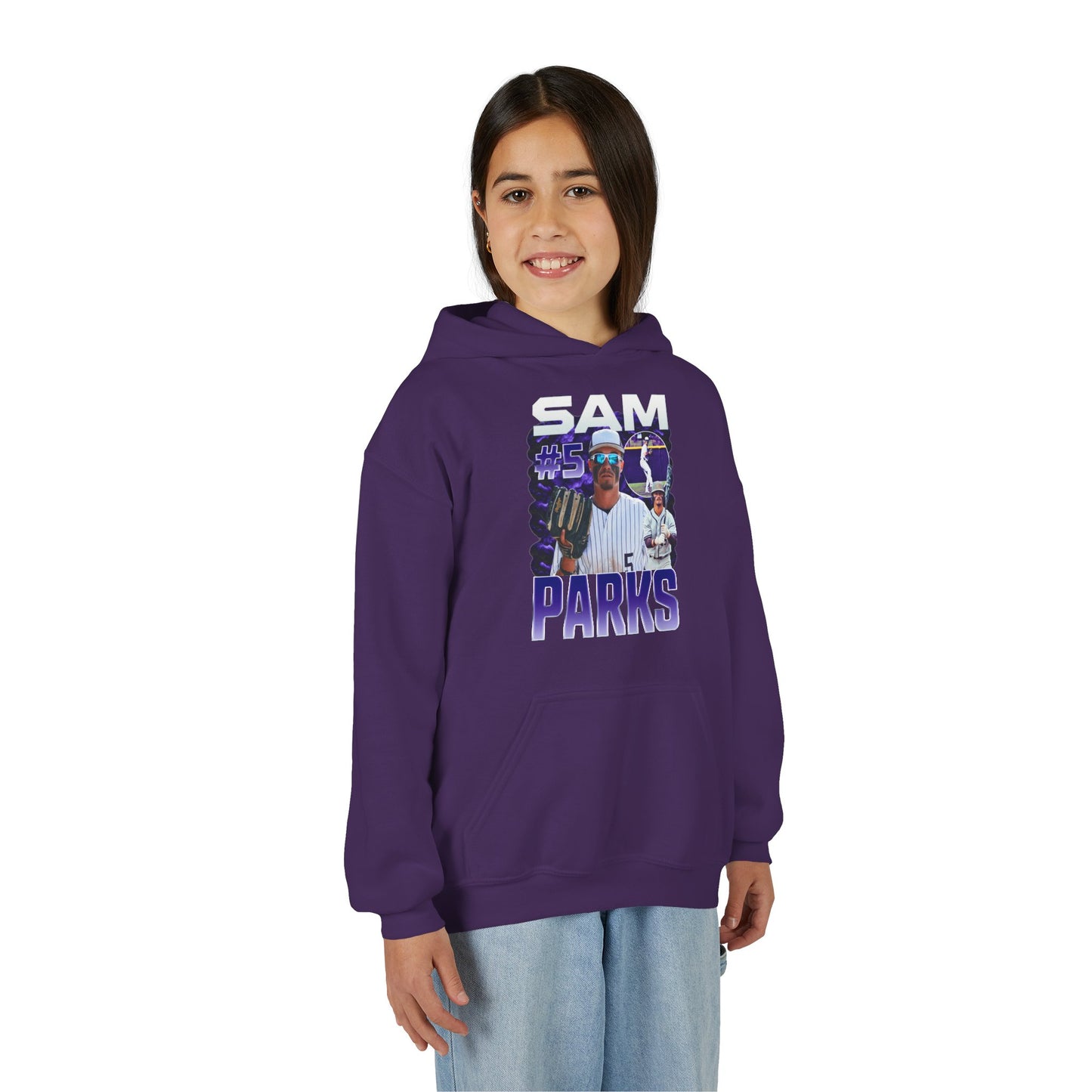 Sam Parks White & Colored Combo Kids Hoodie