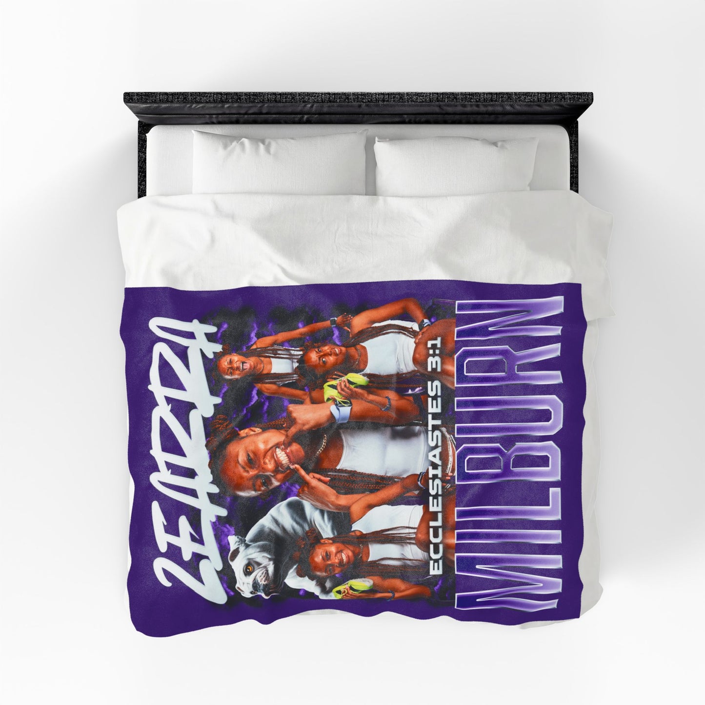 Zearra Milburn Team Mascot 60"-80" Plush Blanket