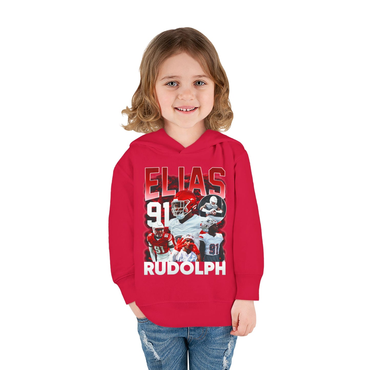 Elias Rudolph Toddler Pullover Hoodie