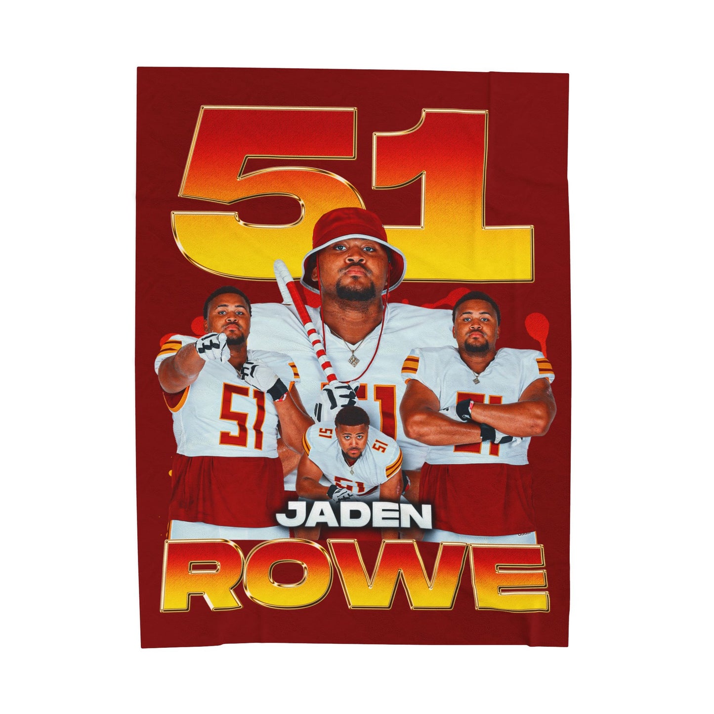Jaden Rowe 60"-80" Plush Blanket