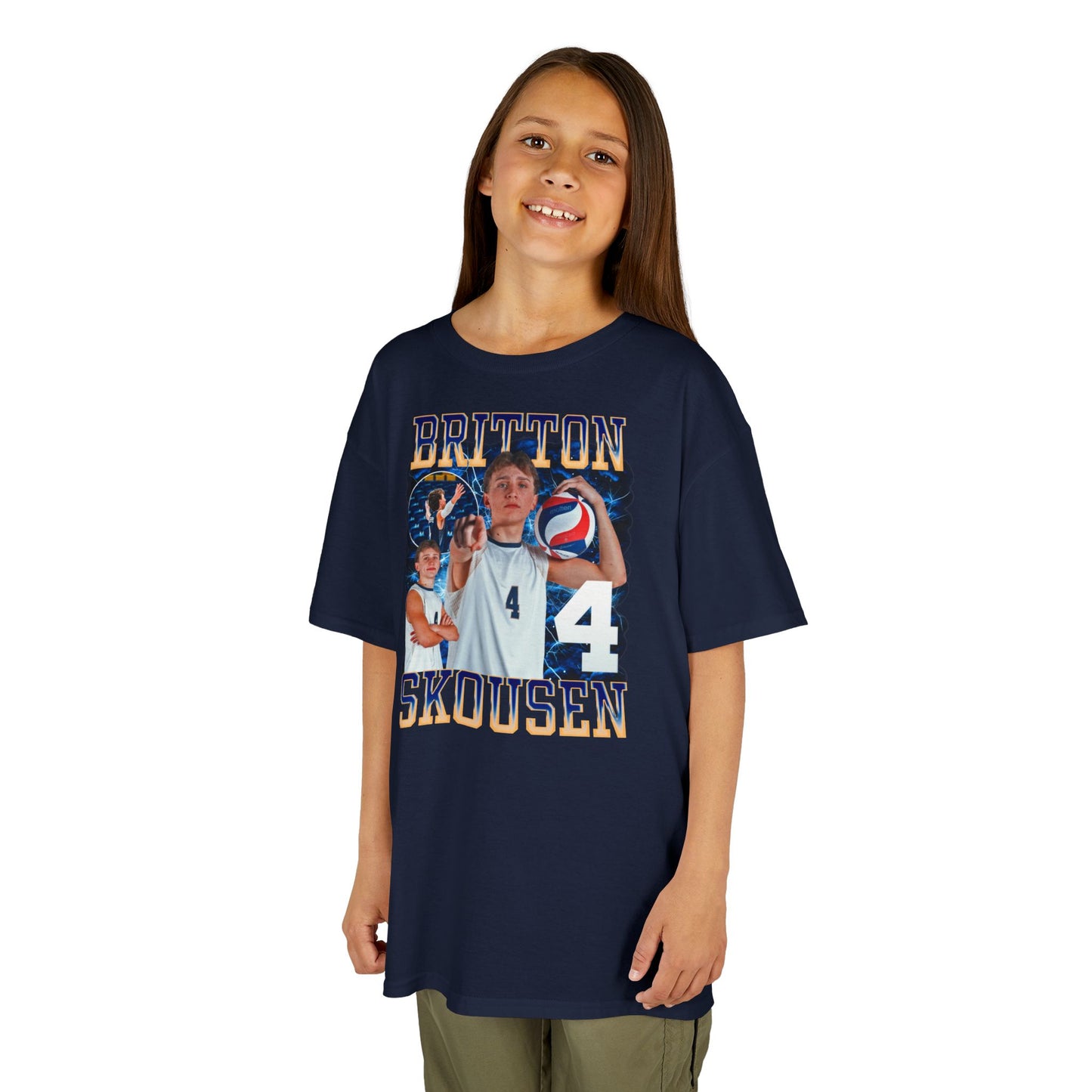 Britton Skousen Lightning Storm Kids Tee