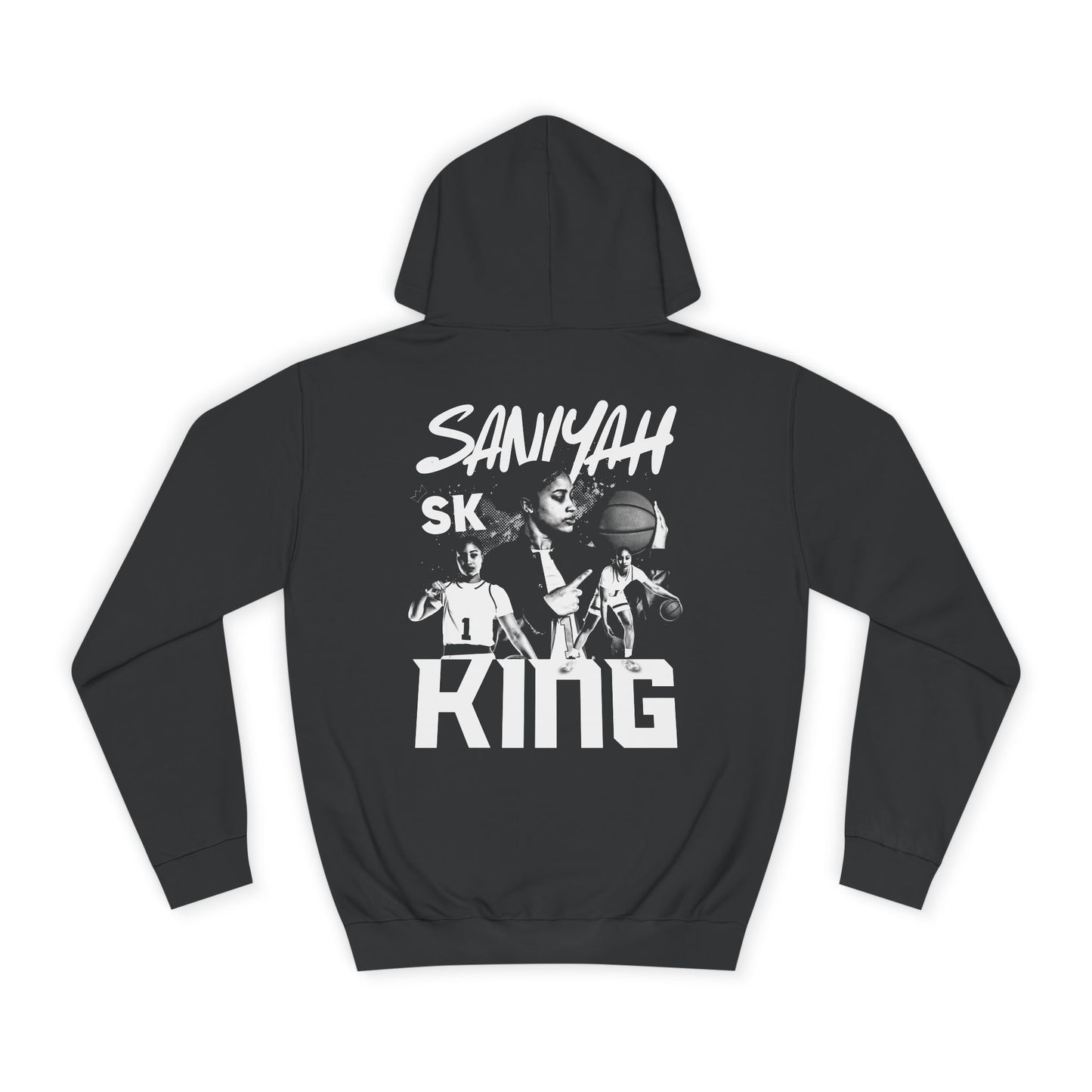Saniyah King Premium Vintage Blackout Hoodie