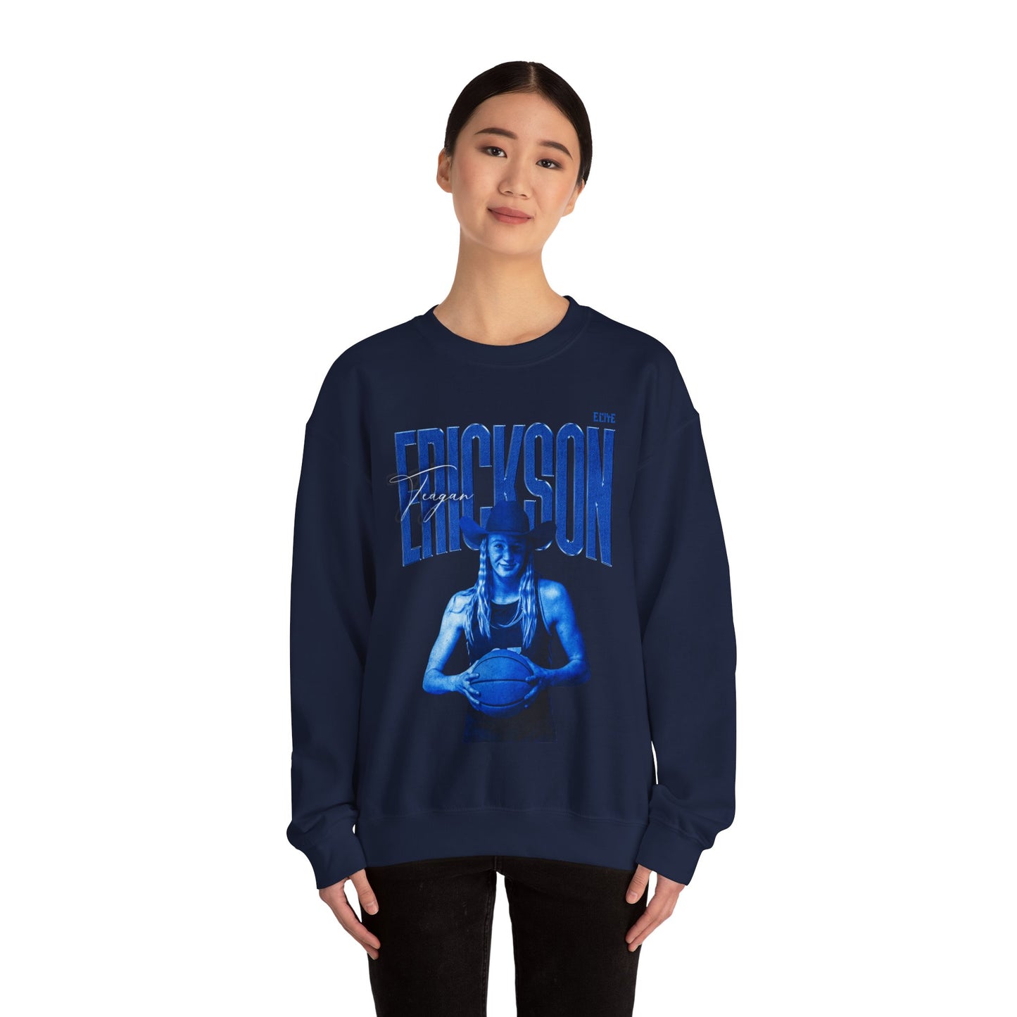 Teagan Erickson Faded Glory Crewneck Sweatshirt