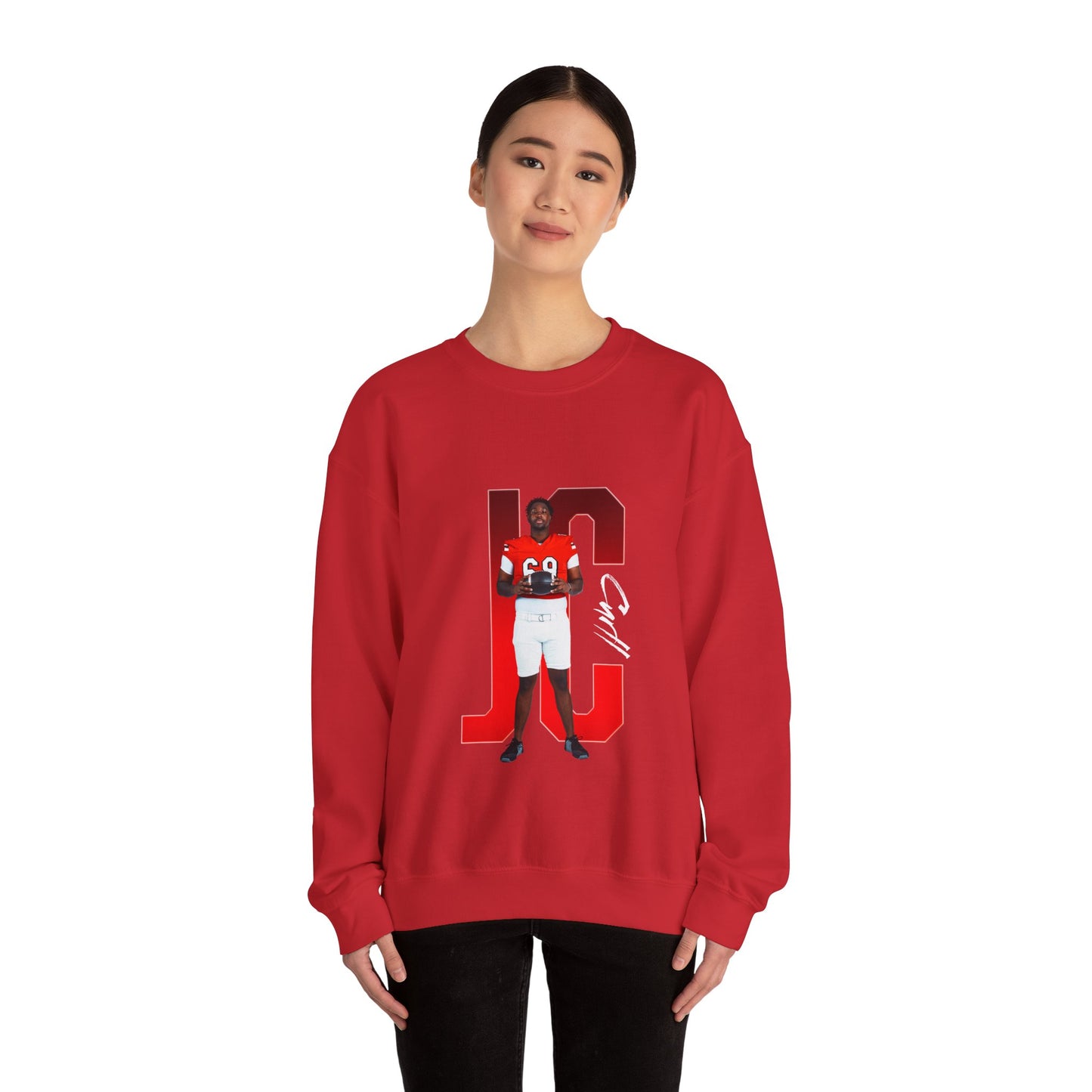 Jordan Curll Player Icon Initials Crewneck Sweatshirt