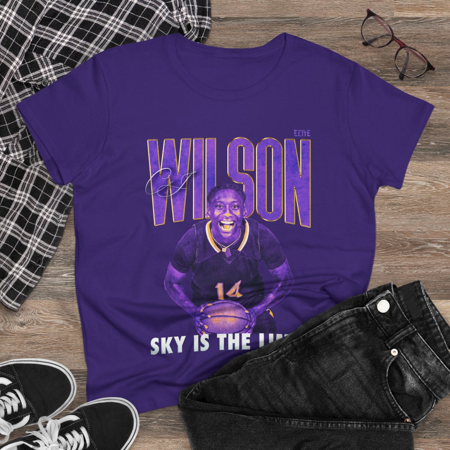 CJ Wilson Faded Glory Women's Tee