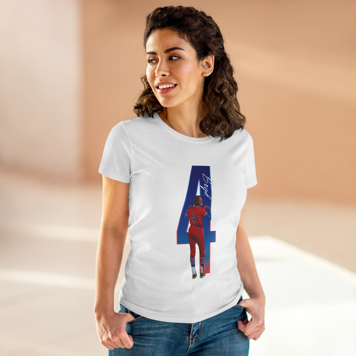 Zekylah Boyd Player Icon Number Women's Tee