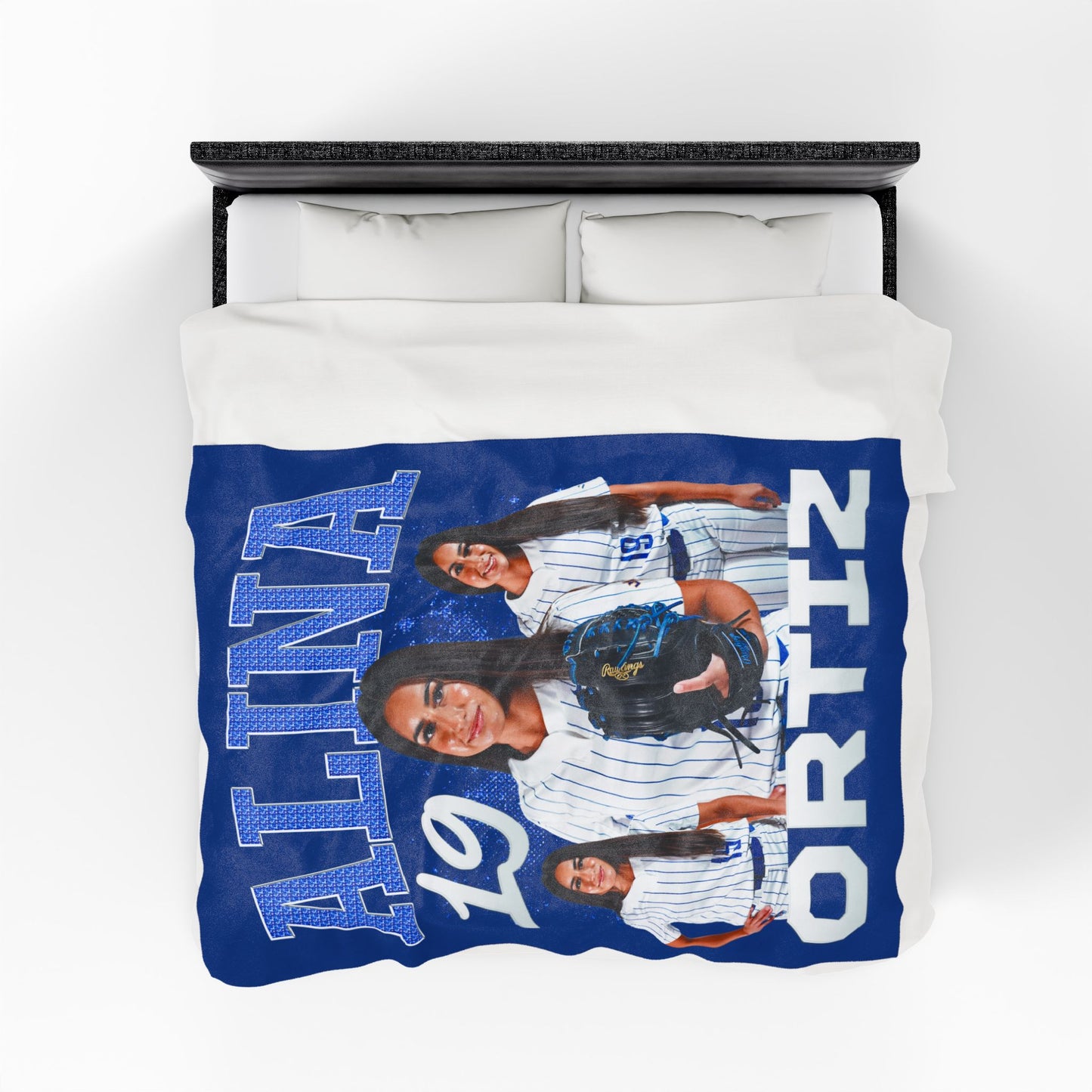 Alina Ortiz First Name Highlight 60"-80" Plush Blanket