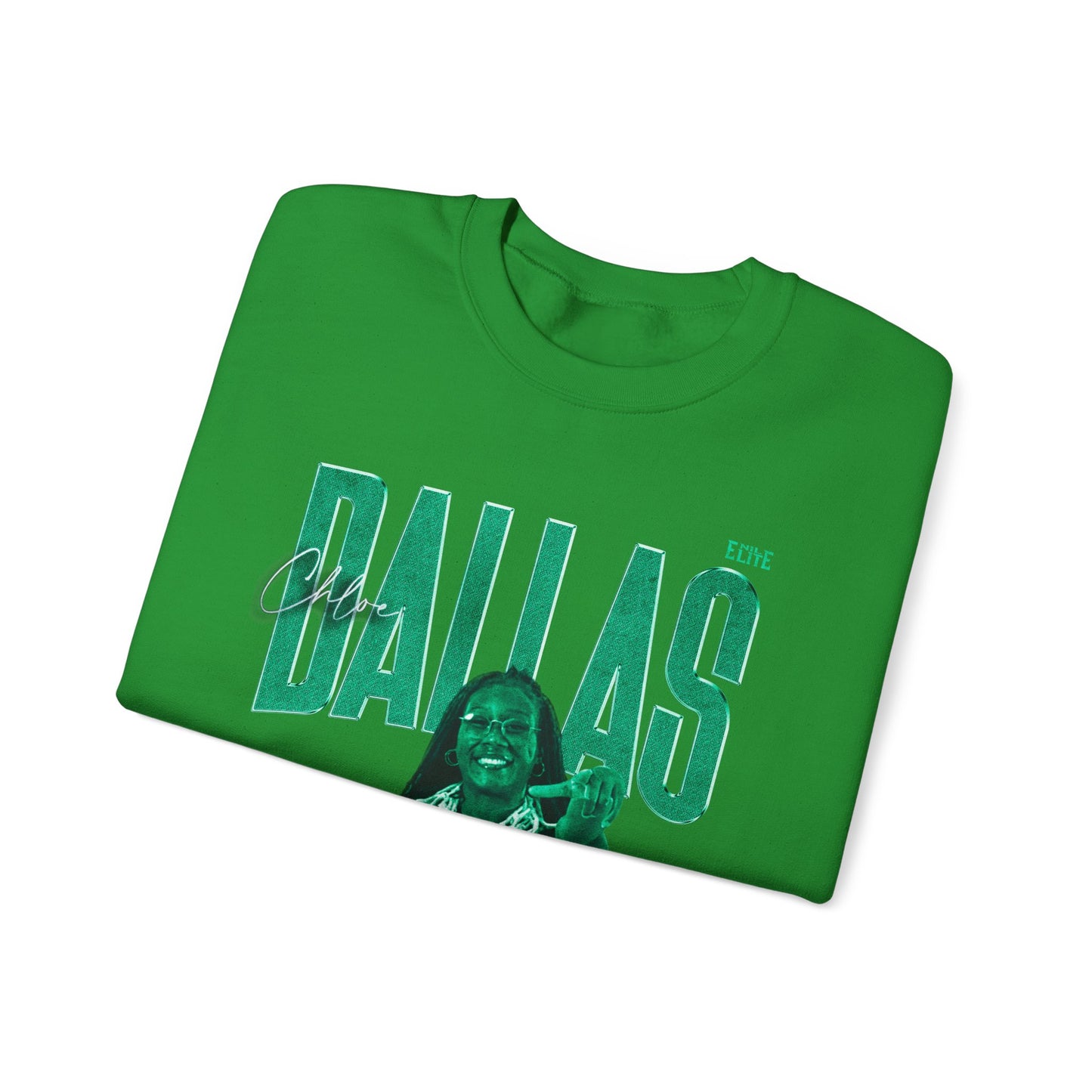 Chloe Dallas Faded Glory Crewneck Sweatshirt